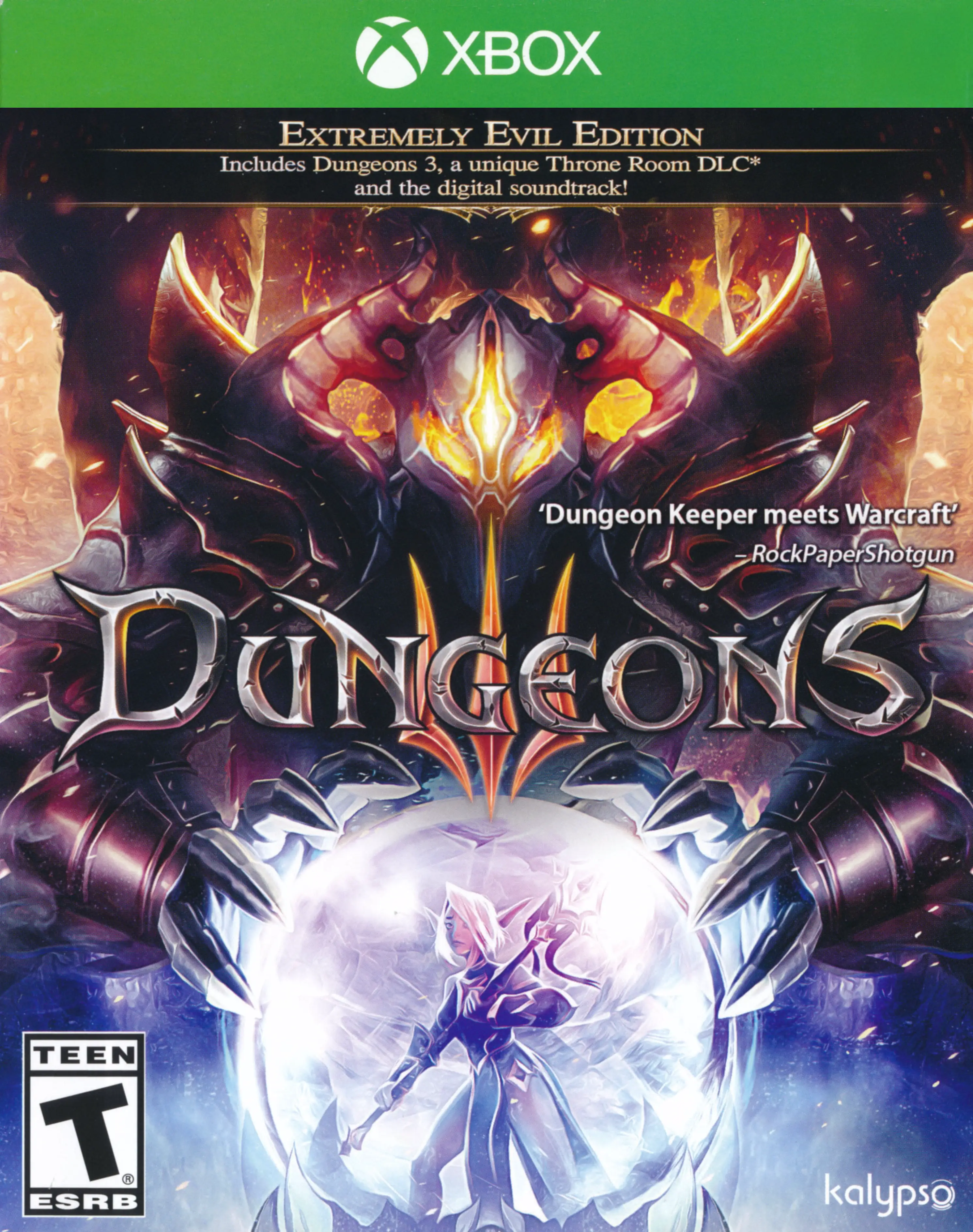 Capa de Dungeons III [Extremely Evil Edition]
