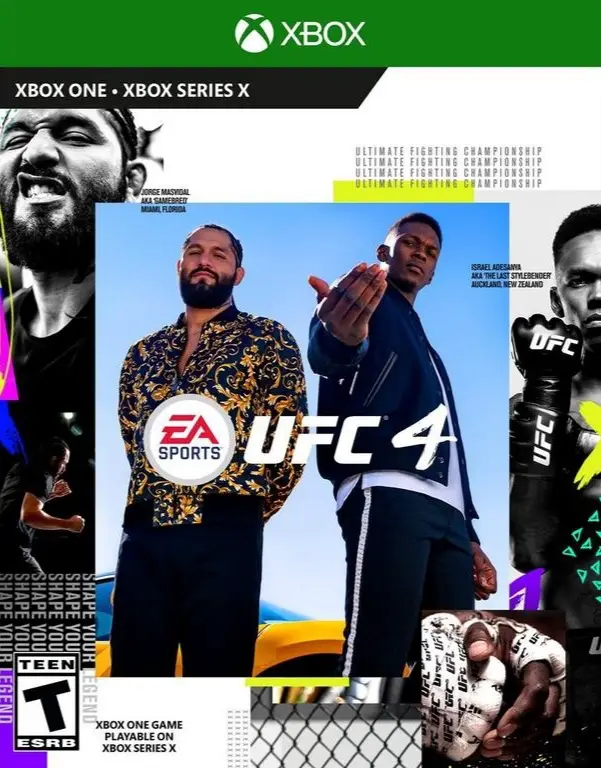 Capa de EA Sports UFC 4