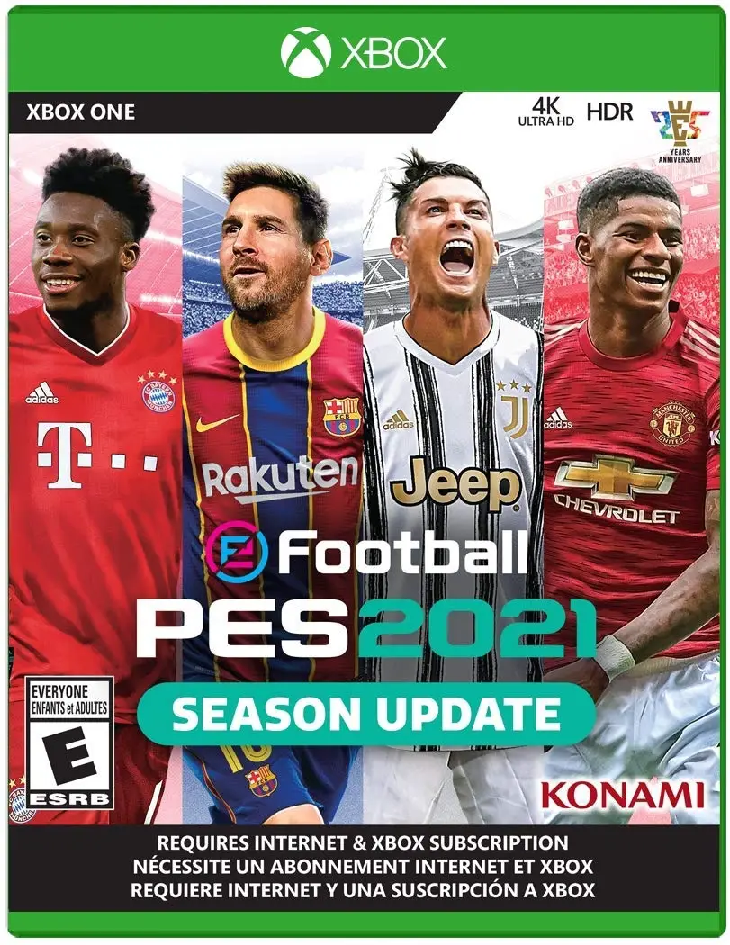 Capa de eFootball PES 2021 [Season Update]