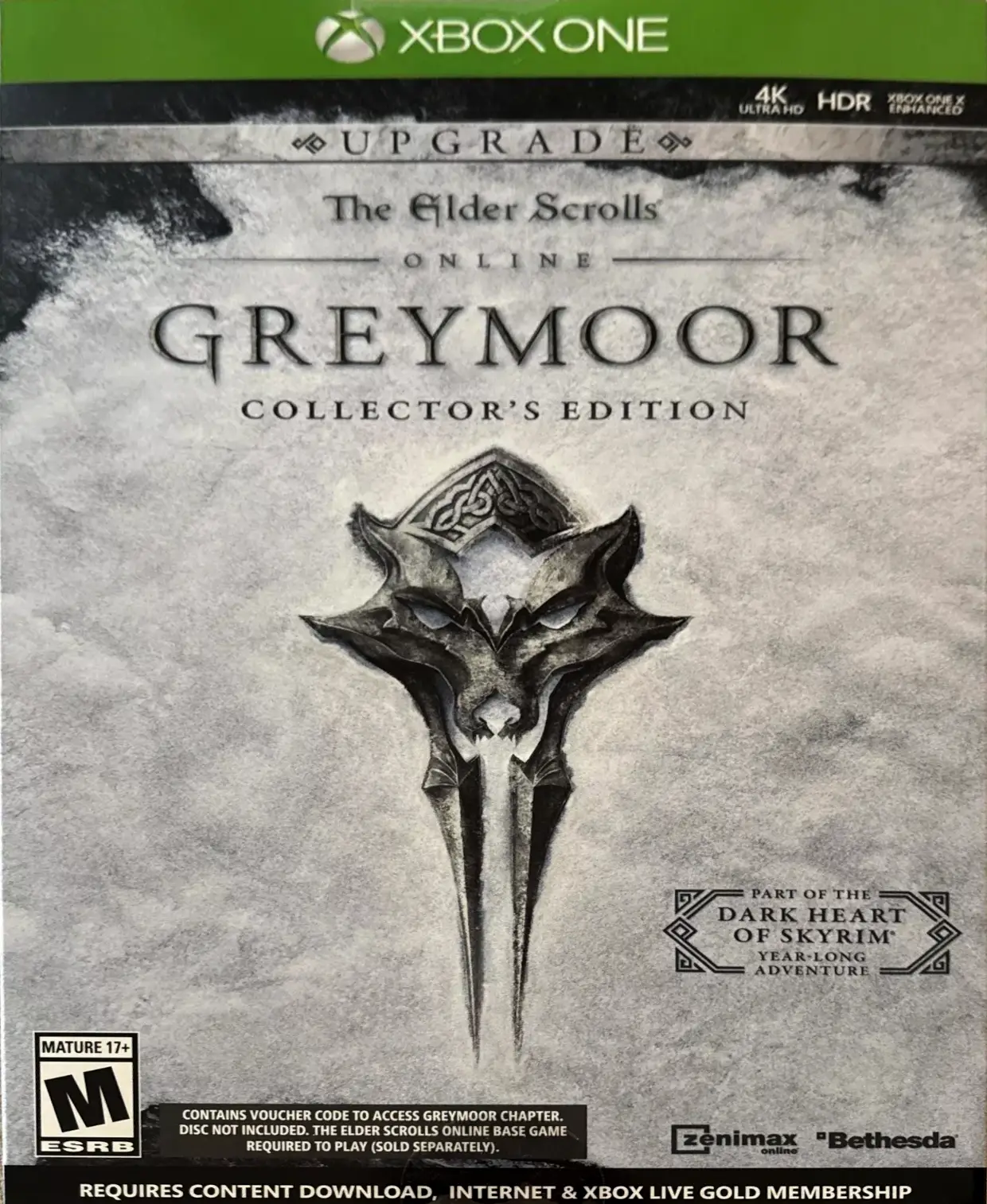 Capa de Elder Scrolls Online: Greymoor Physical Collector's Edition Upgrade