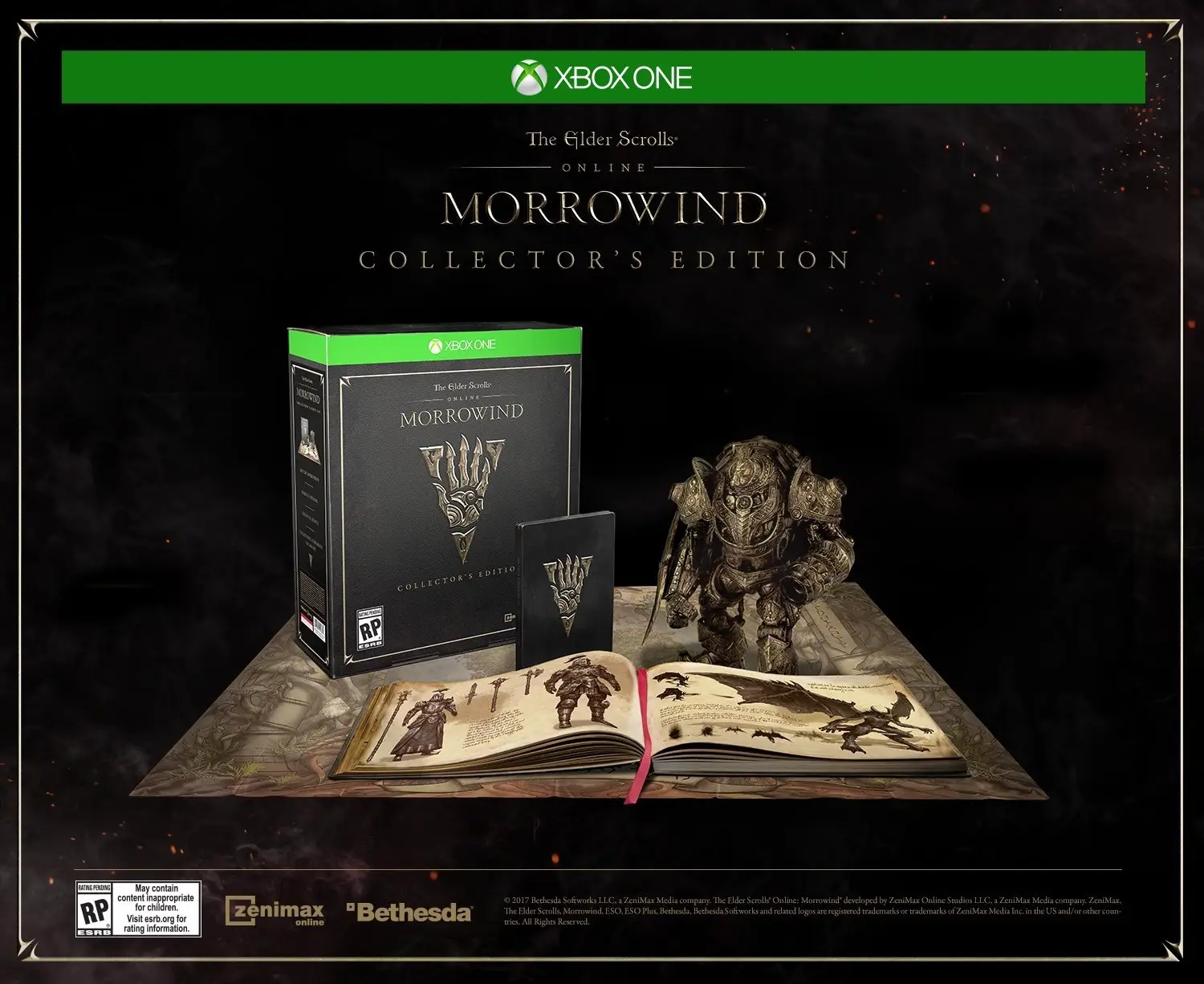 Capa de Elder Scrolls Online: Morrowind [Collector's Edition]