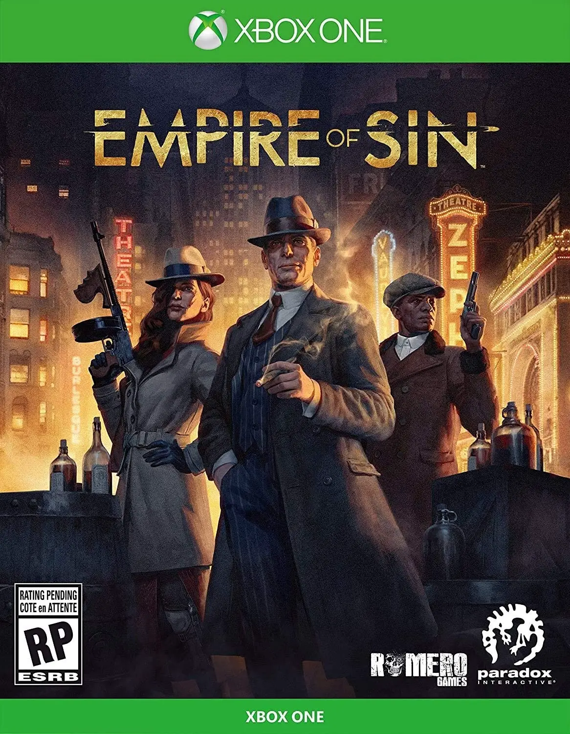 Capa de Empire of Sin