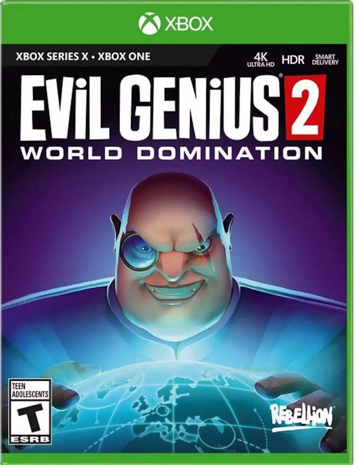 Capa de Evil Genius 2: World Domination