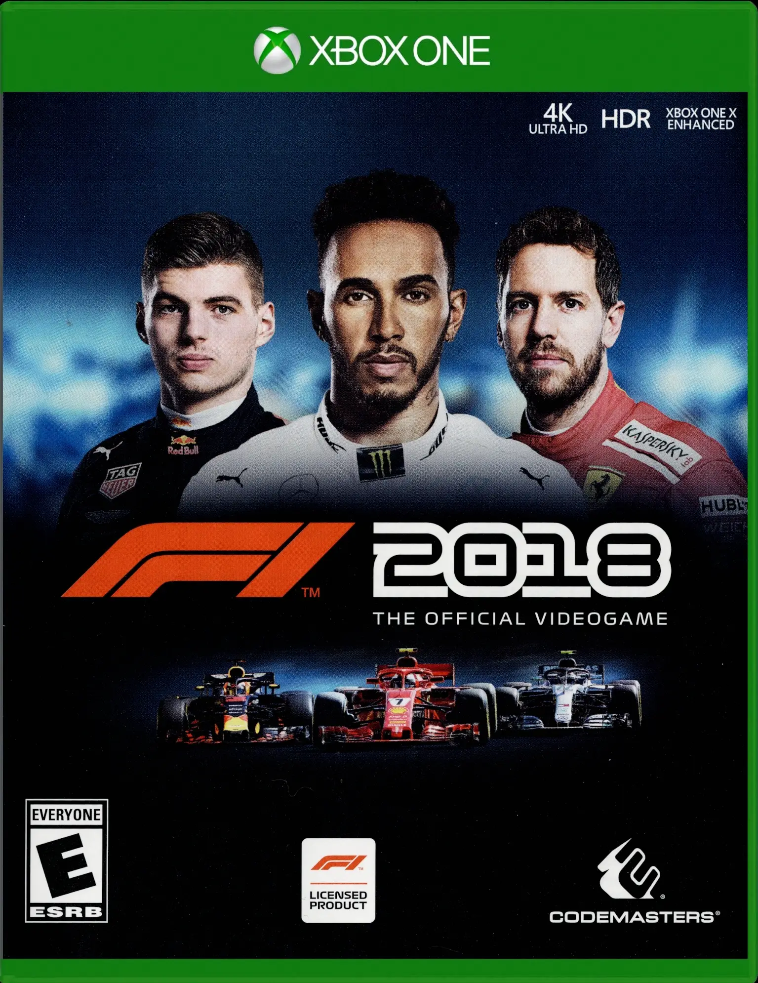 Capa de F1 2018