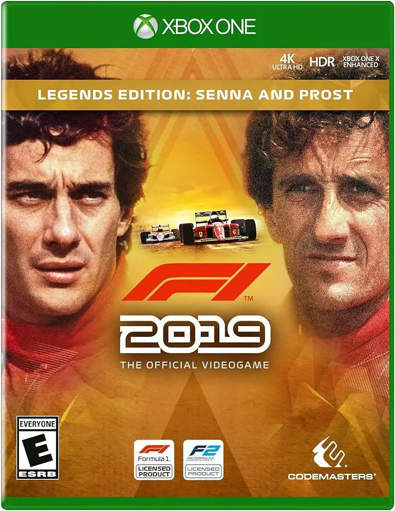 Capa de F1 2019 [Legends Edition: Senna & Prost]