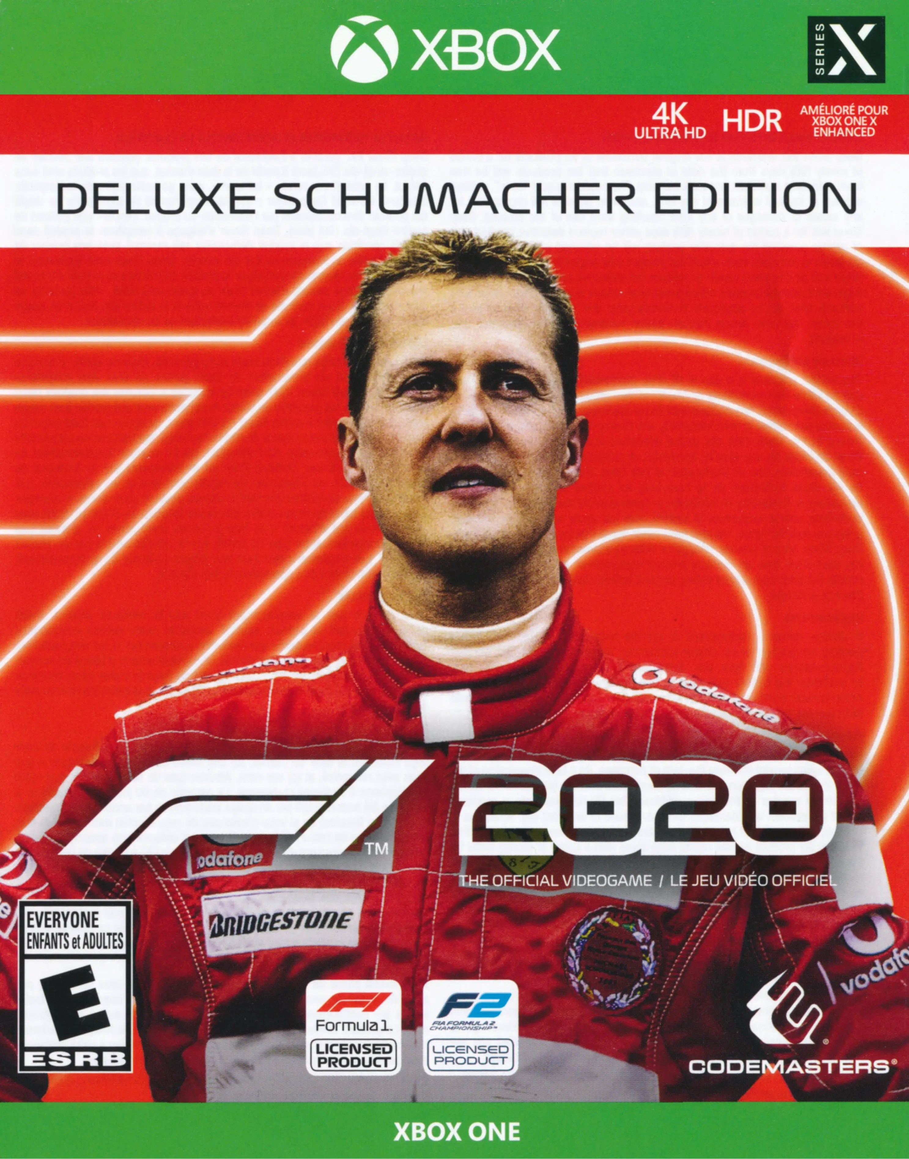 Capa de F1 2020 [Deluxe Schumacher Edition]