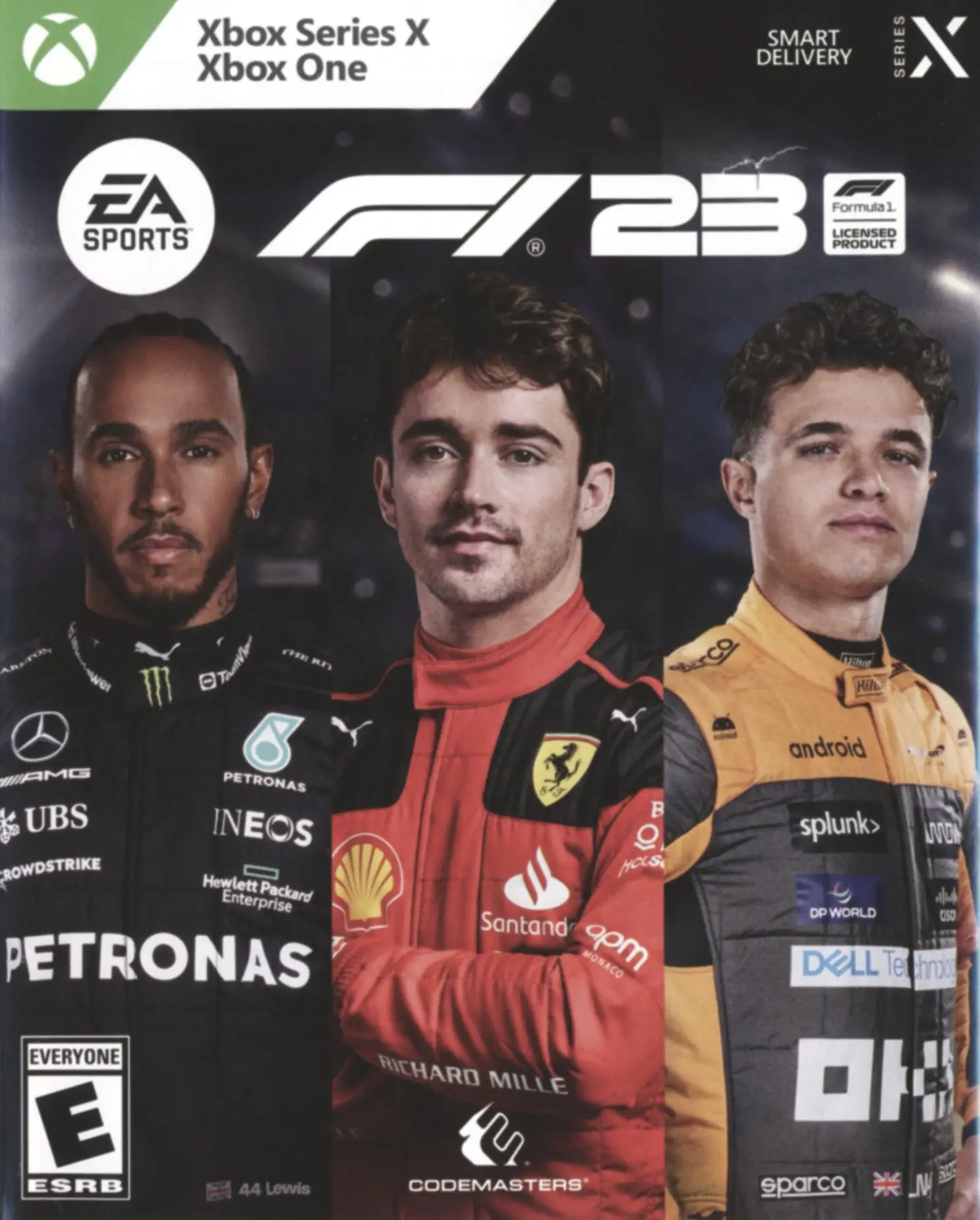 Capa de F1 23
