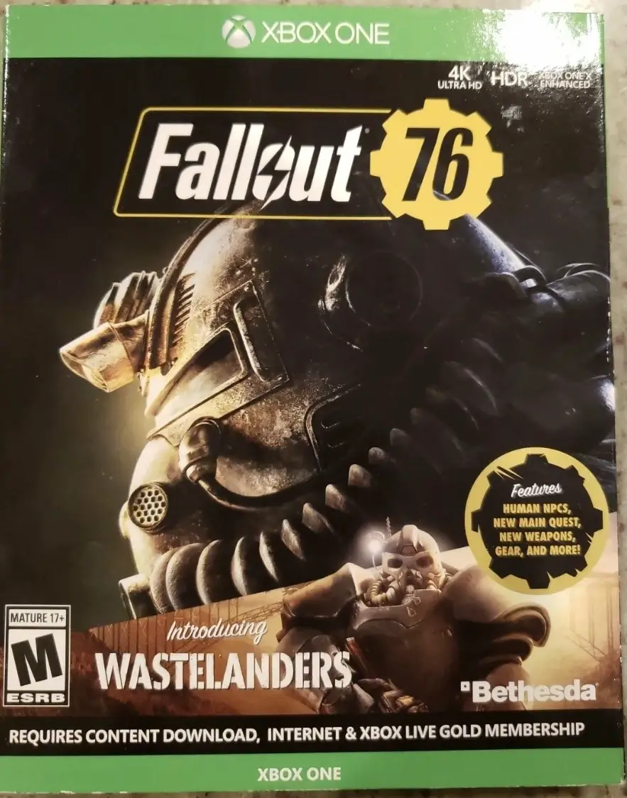 Capa de Fallout 76: Wastelanders