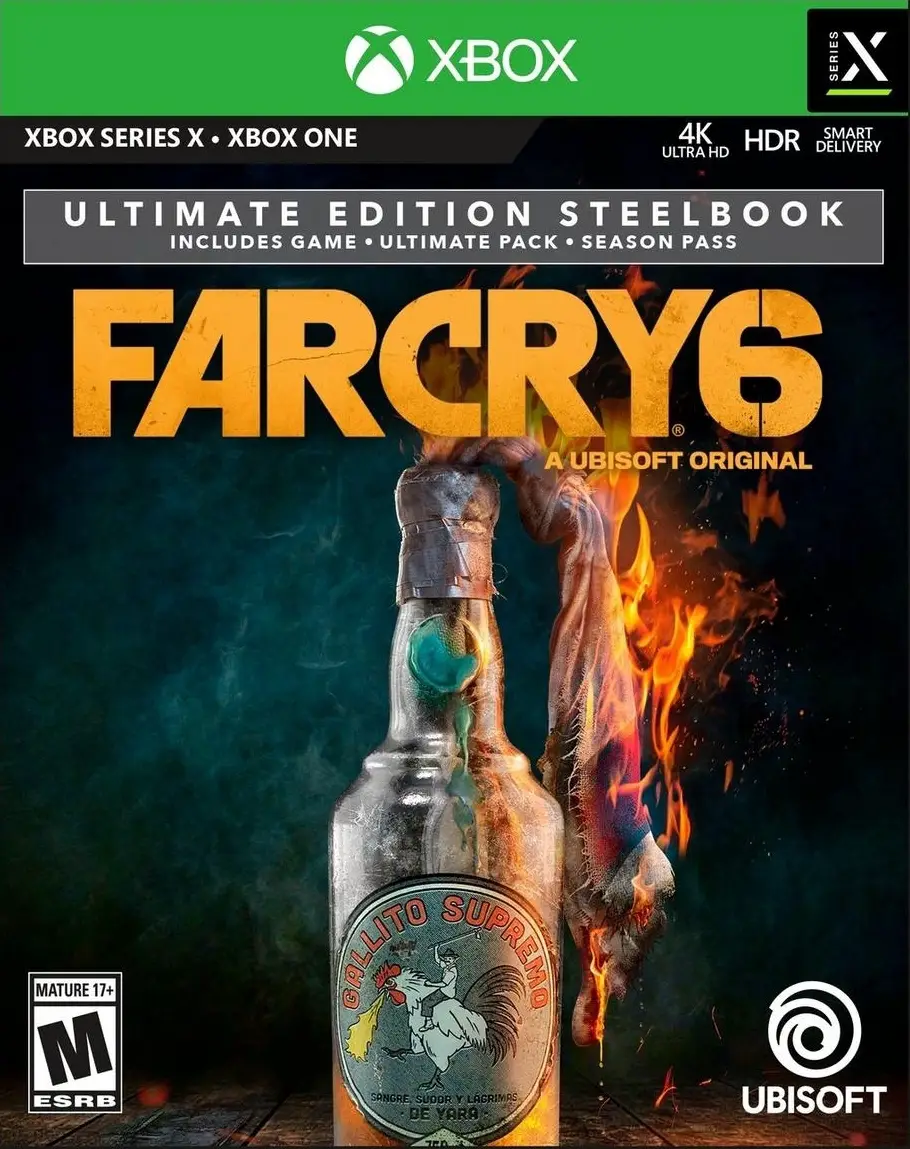 Capa de Far Cry 6 [Ultimate Edition Steelbook]