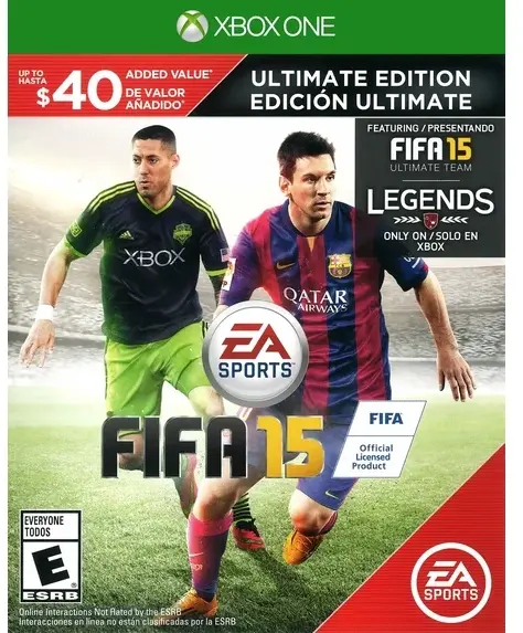Capa de FIFA 15 [Ultimate Edition]