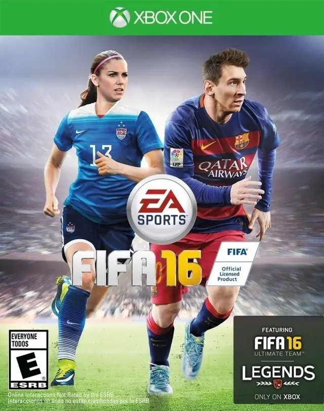 Capa de FIFA 16