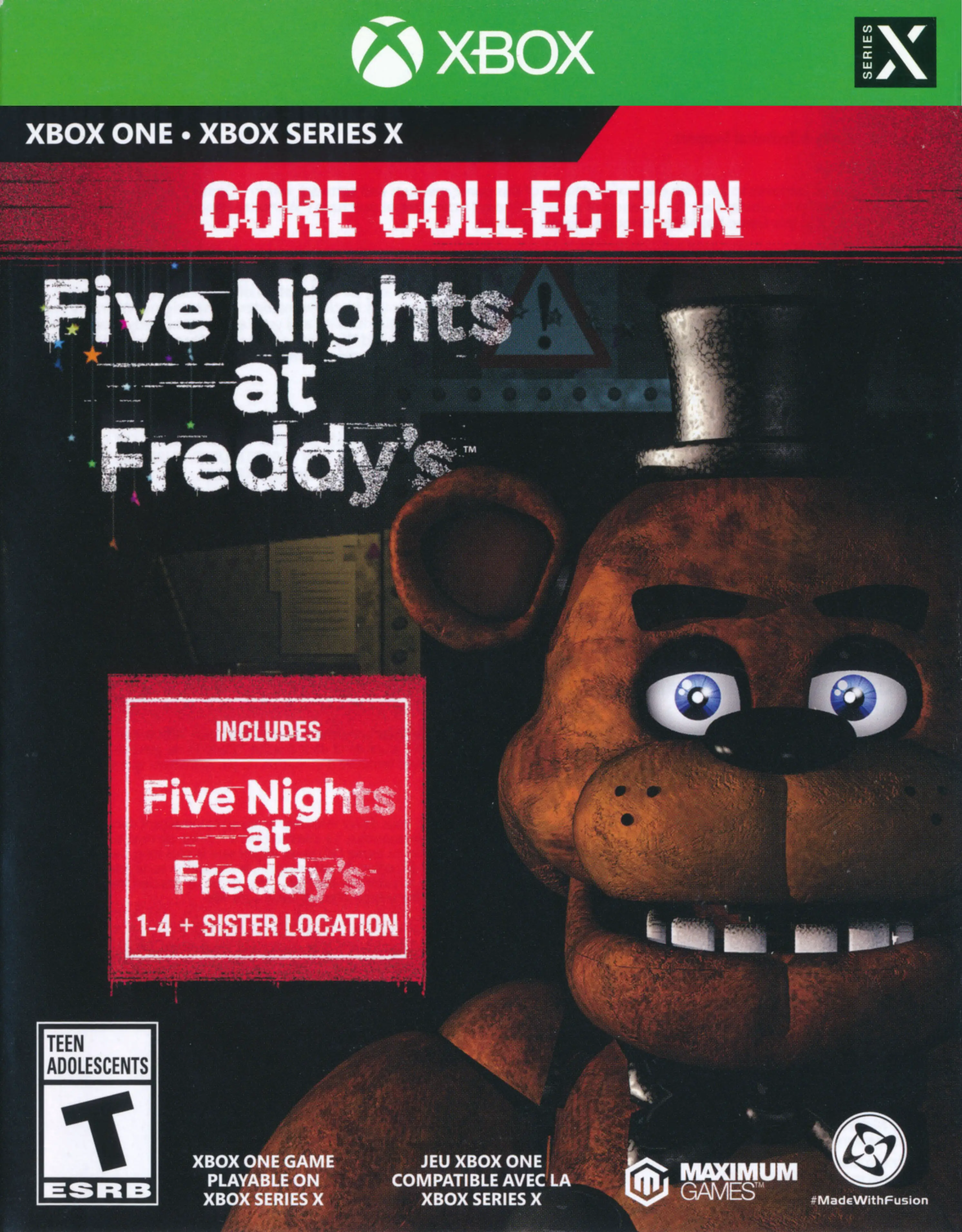Capa de Five Nights at Freddy's: Core Collection