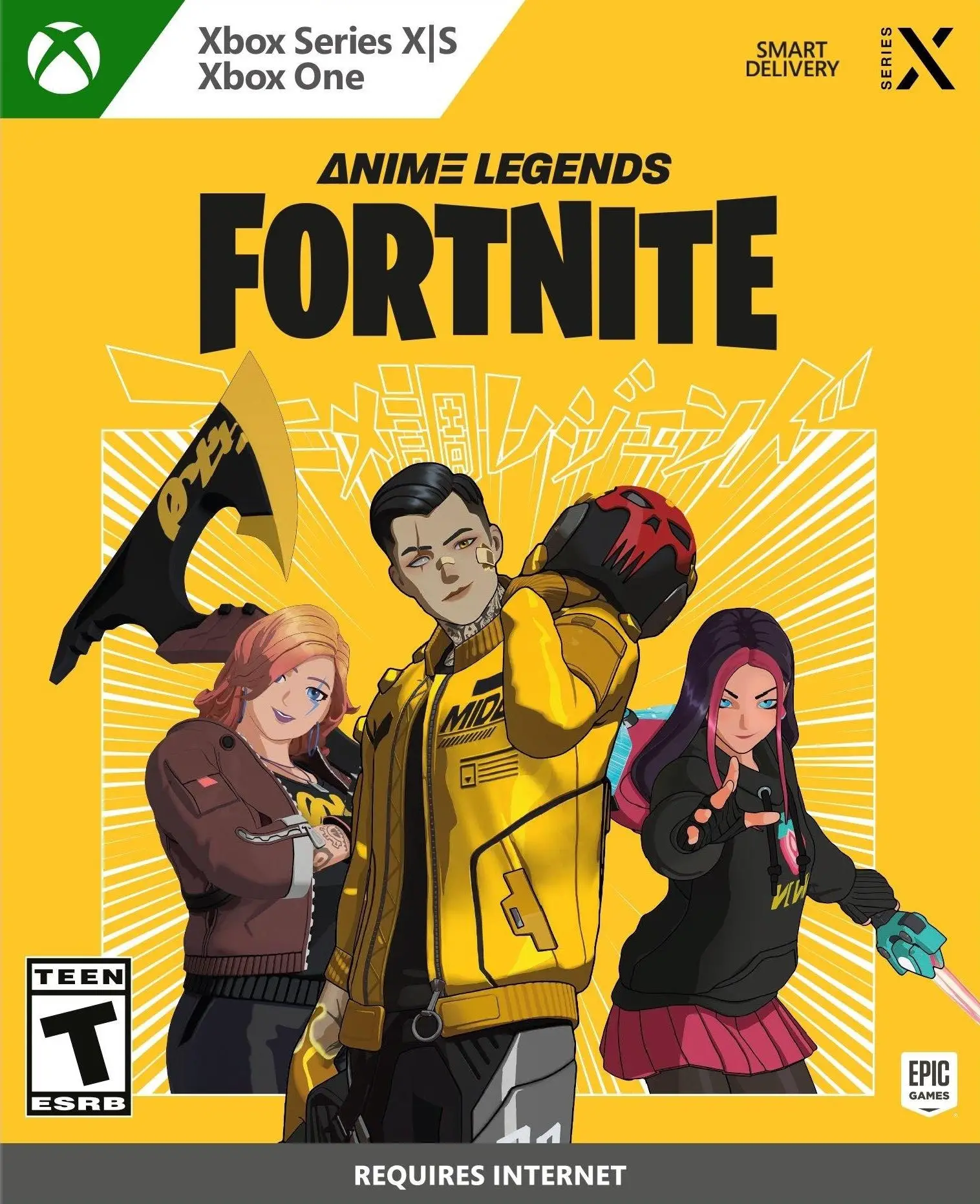 Capa de Fortnite Anime Legends