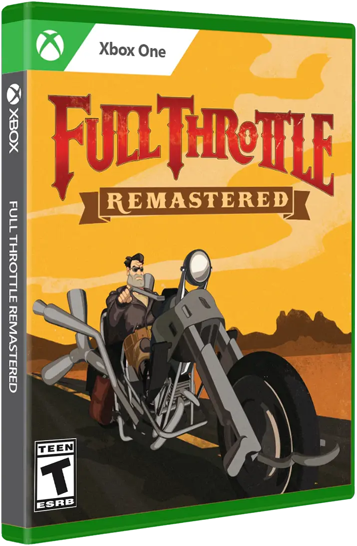 Capa de Full Throttle Remastered