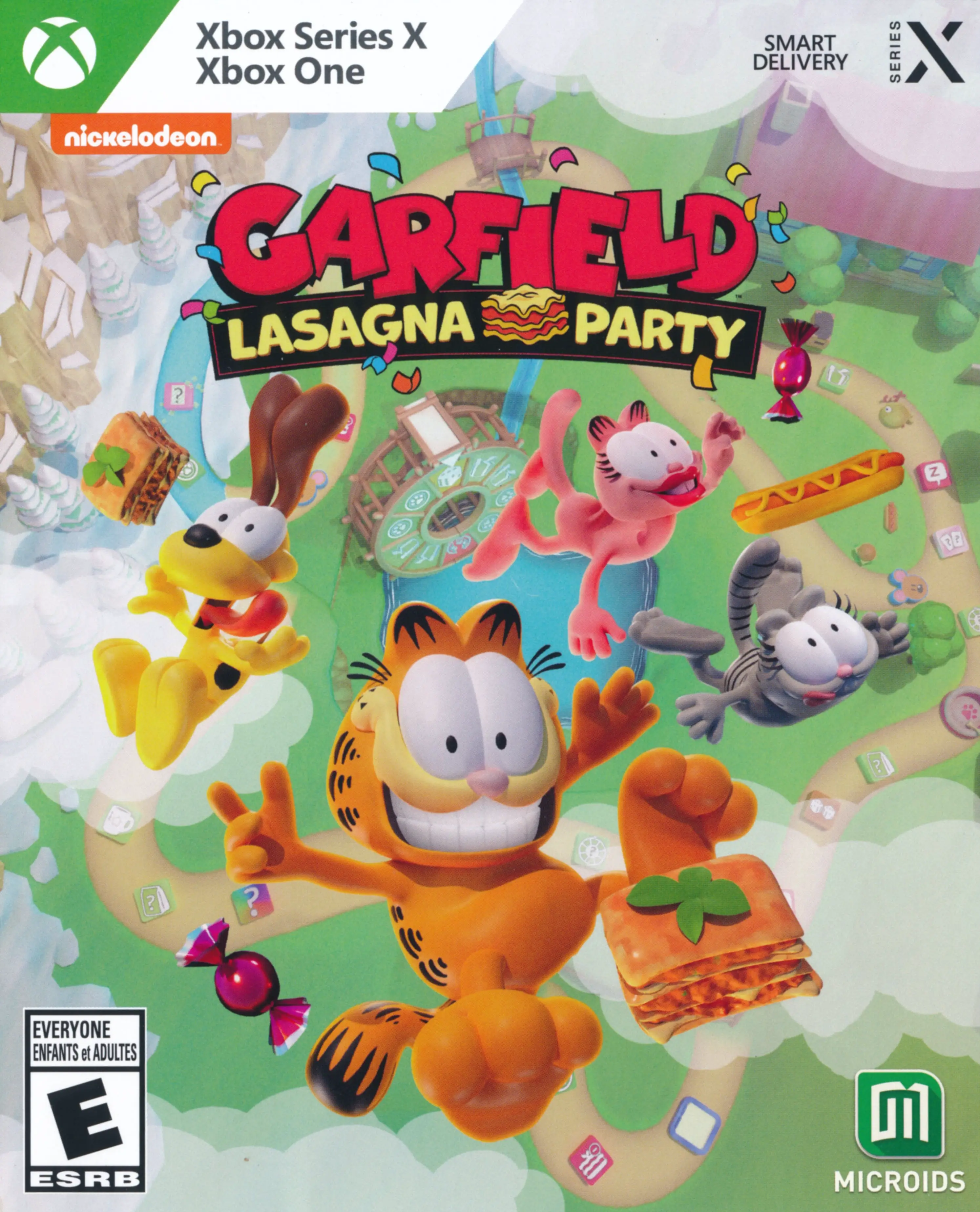 Capa de Garfield Lasagna Party