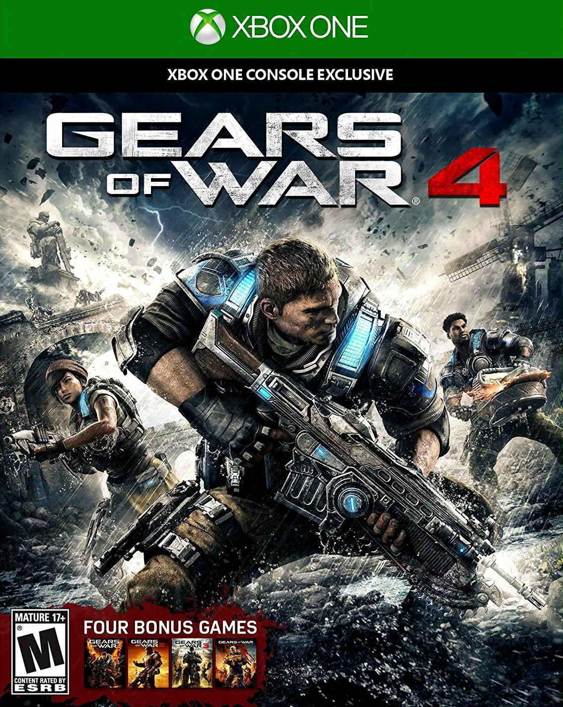 Capa de Gears of War 4