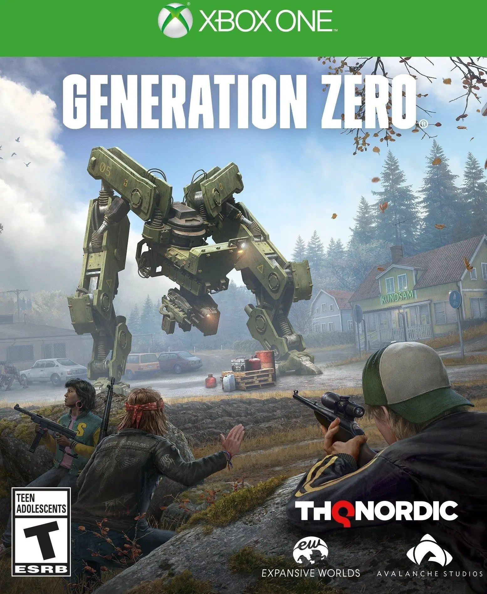 Capa de Generation Zero
