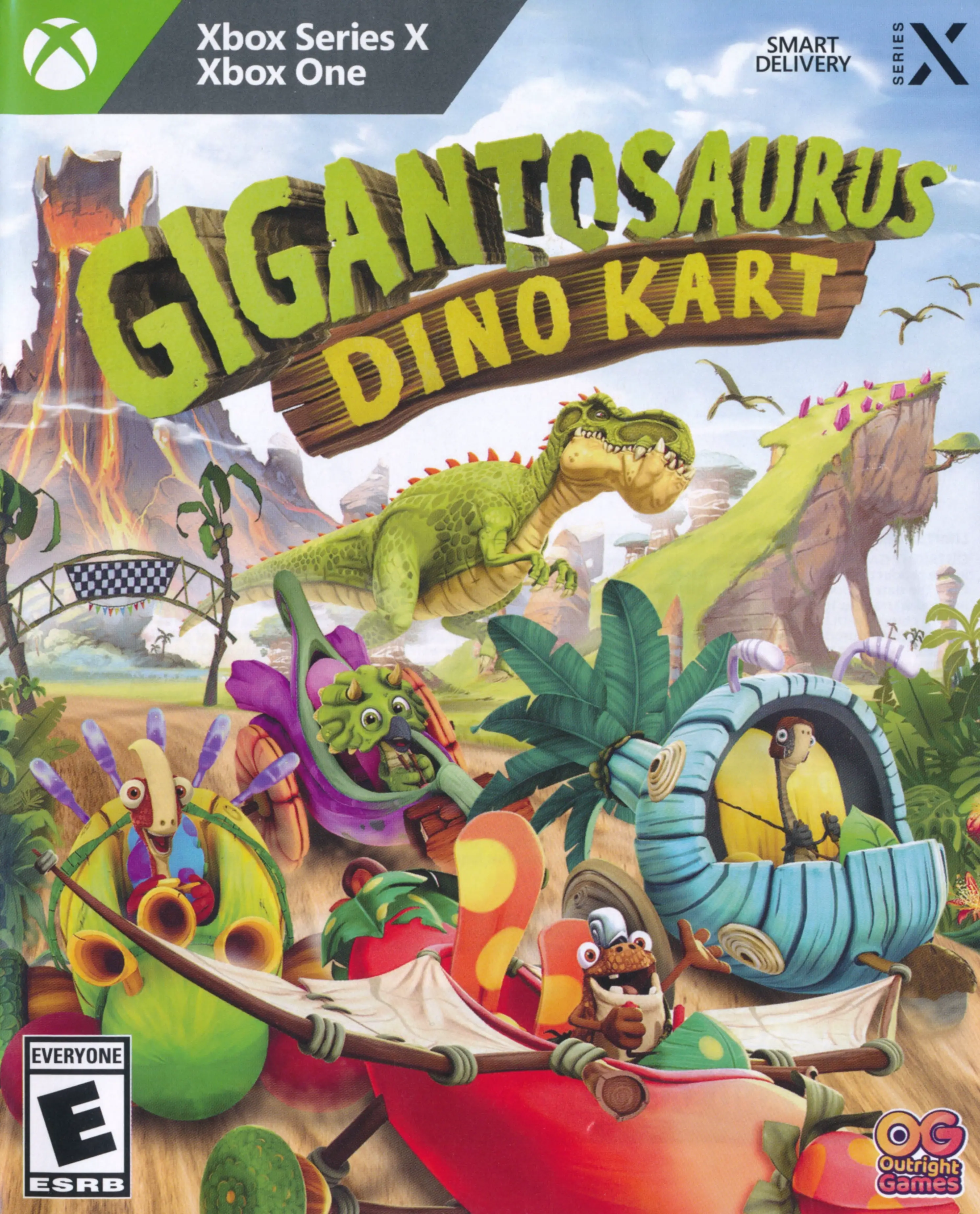 Capa de Gigantosaurus: Dino Kart