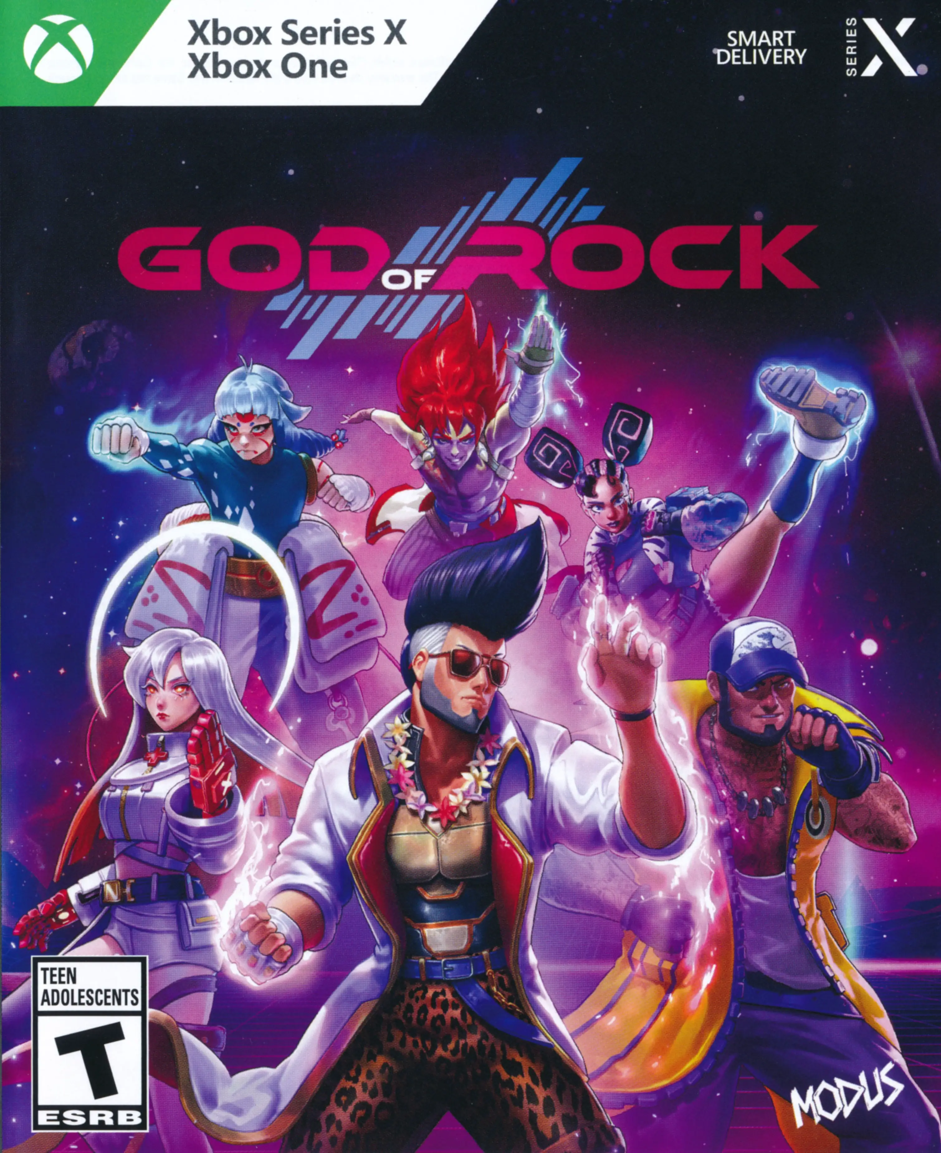 Capa de God of Rock