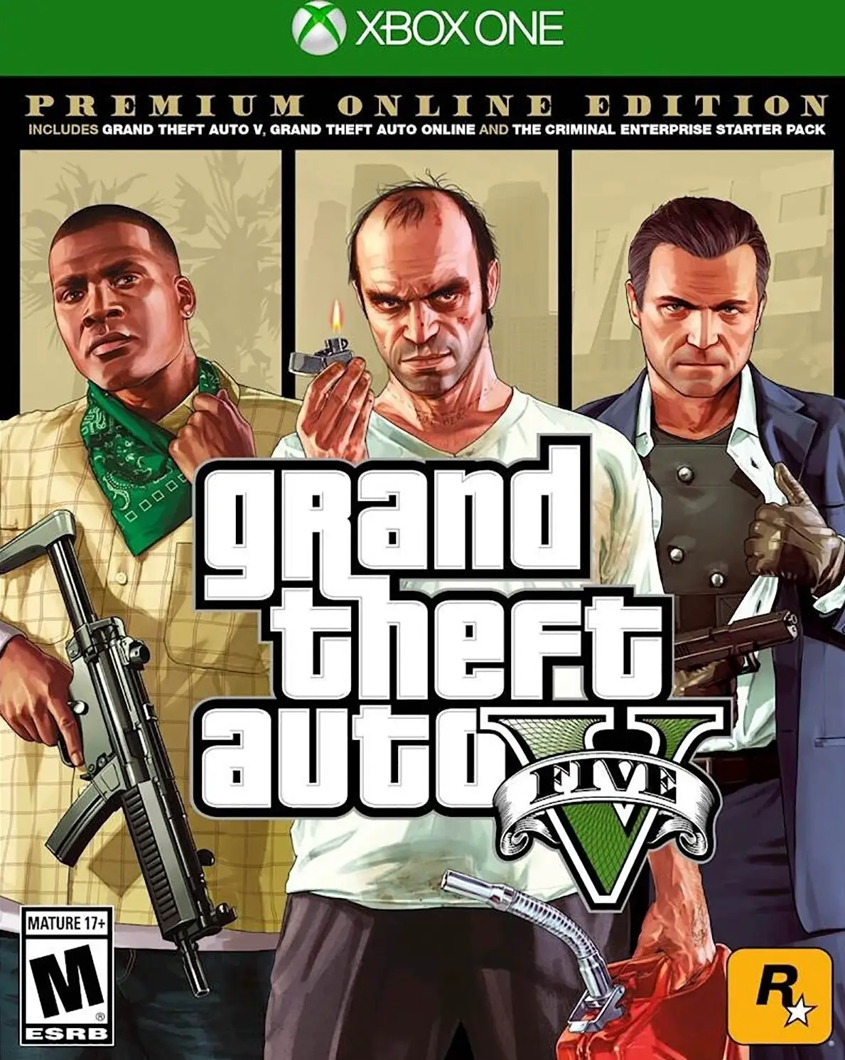Capa de Grand Theft Auto V [Premium Online Edition]