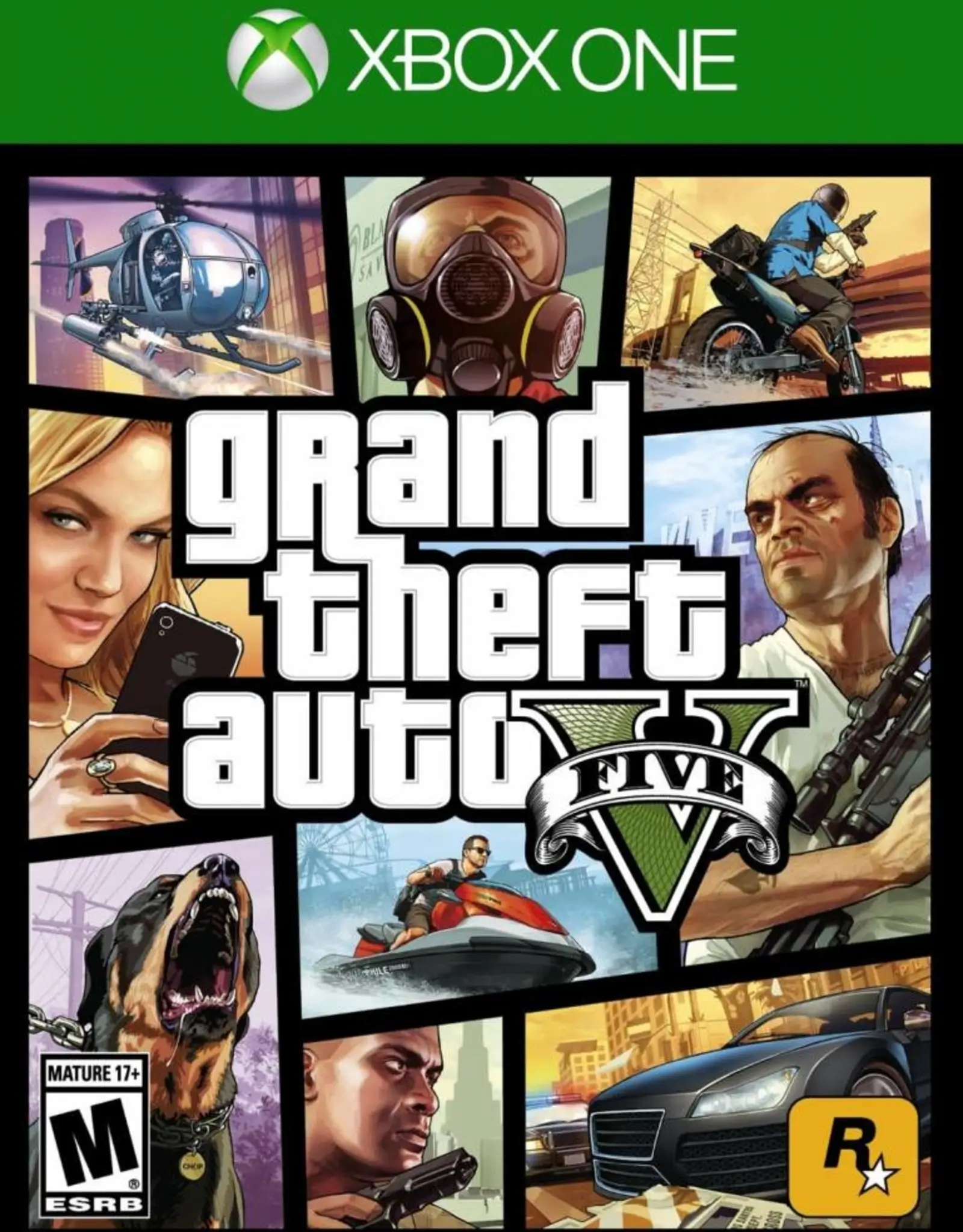 Capa de Grand Theft Auto V