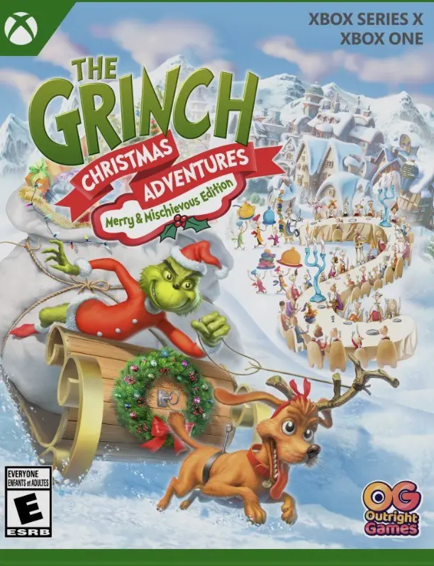 Capa de Grinch Christmas Adventures [Merry & Mischievous Edition]