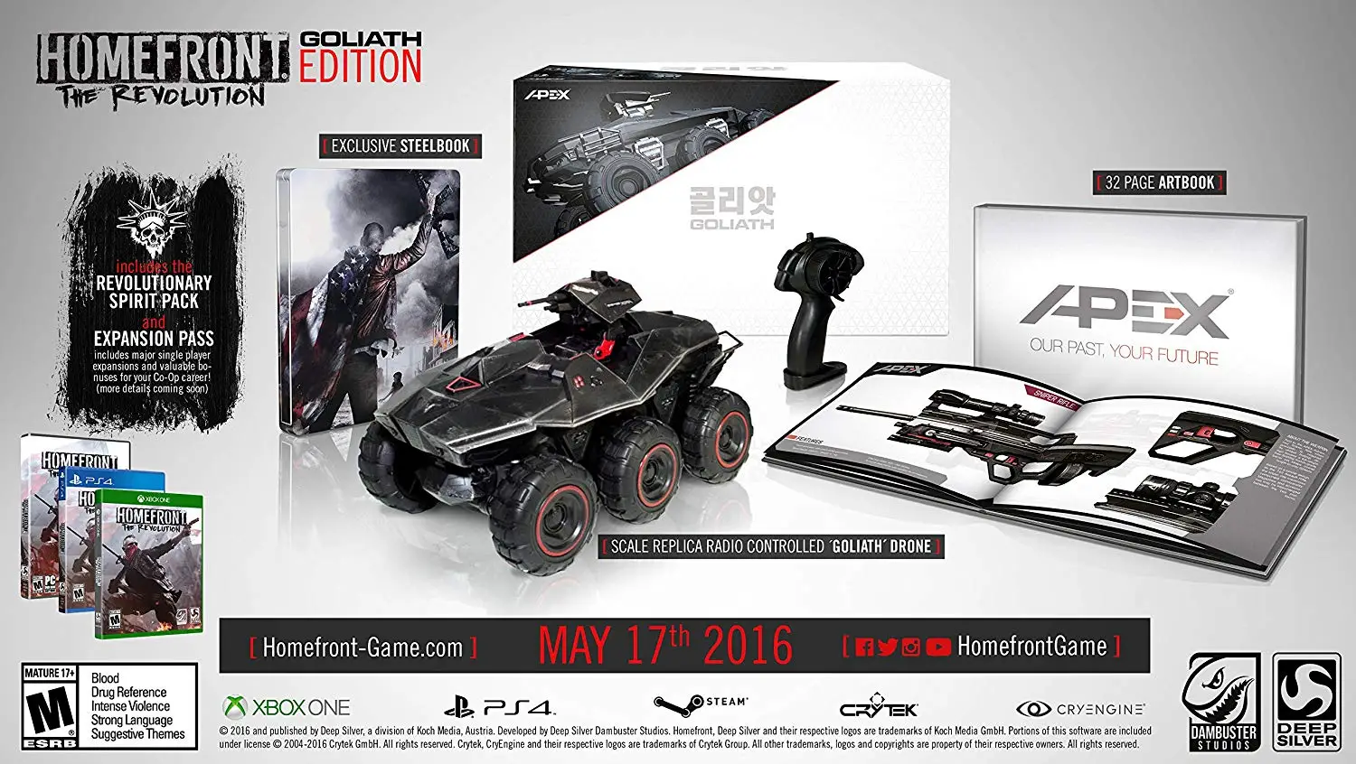 Capa de Homefront: The Revolution [Goliath Edition]