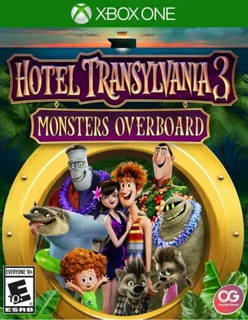 Capa de Hotel Transylvania 3: Monsters Overboard