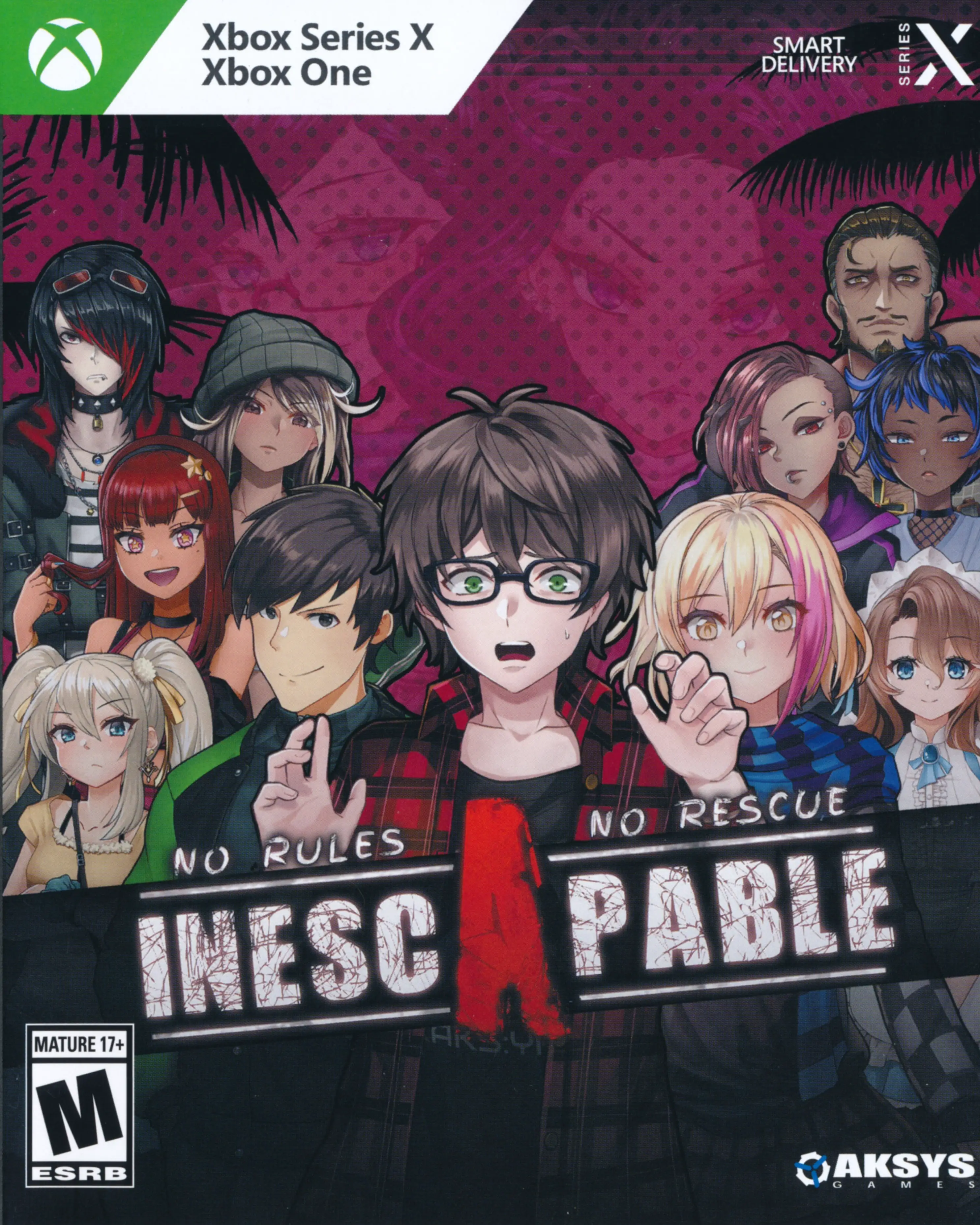 Capa de Inescapable: No Rules, No Rescue
