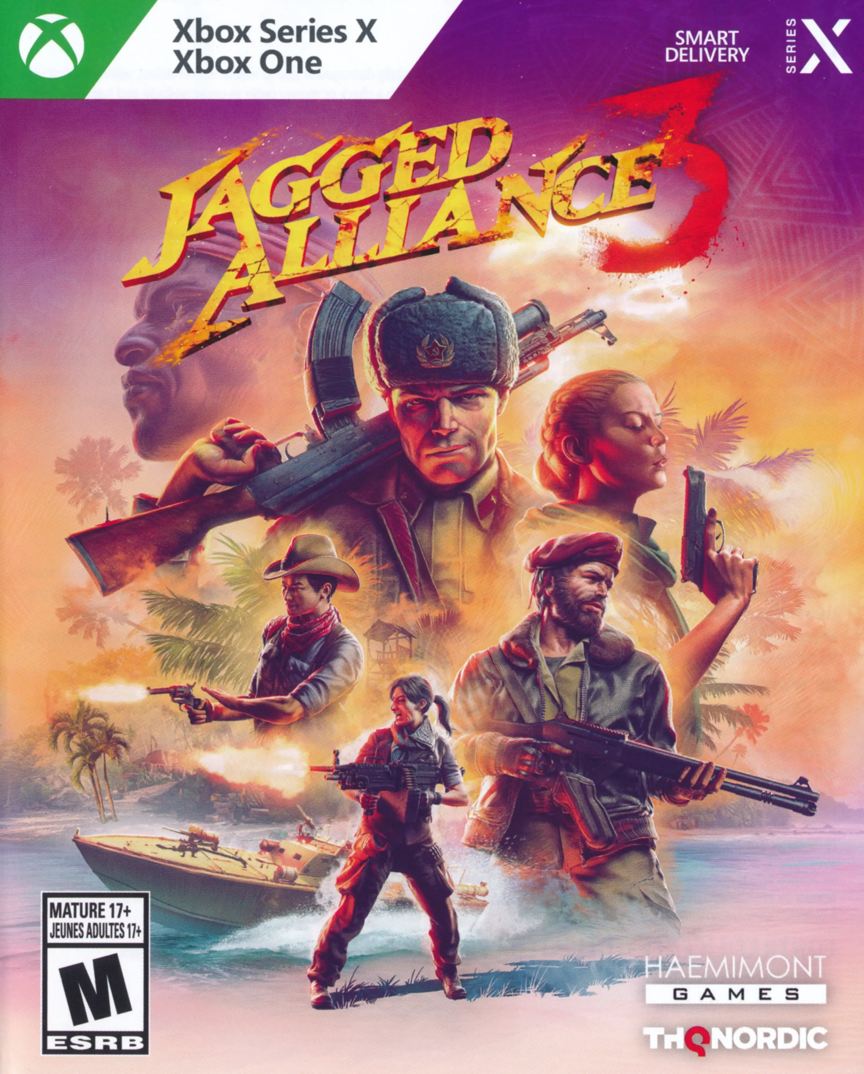 Capa de Jagged Alliance 3