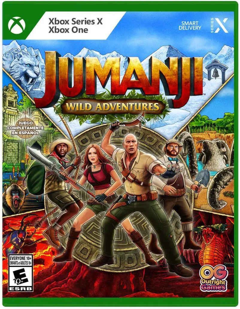 Capa de Jumanji Wild Adventures