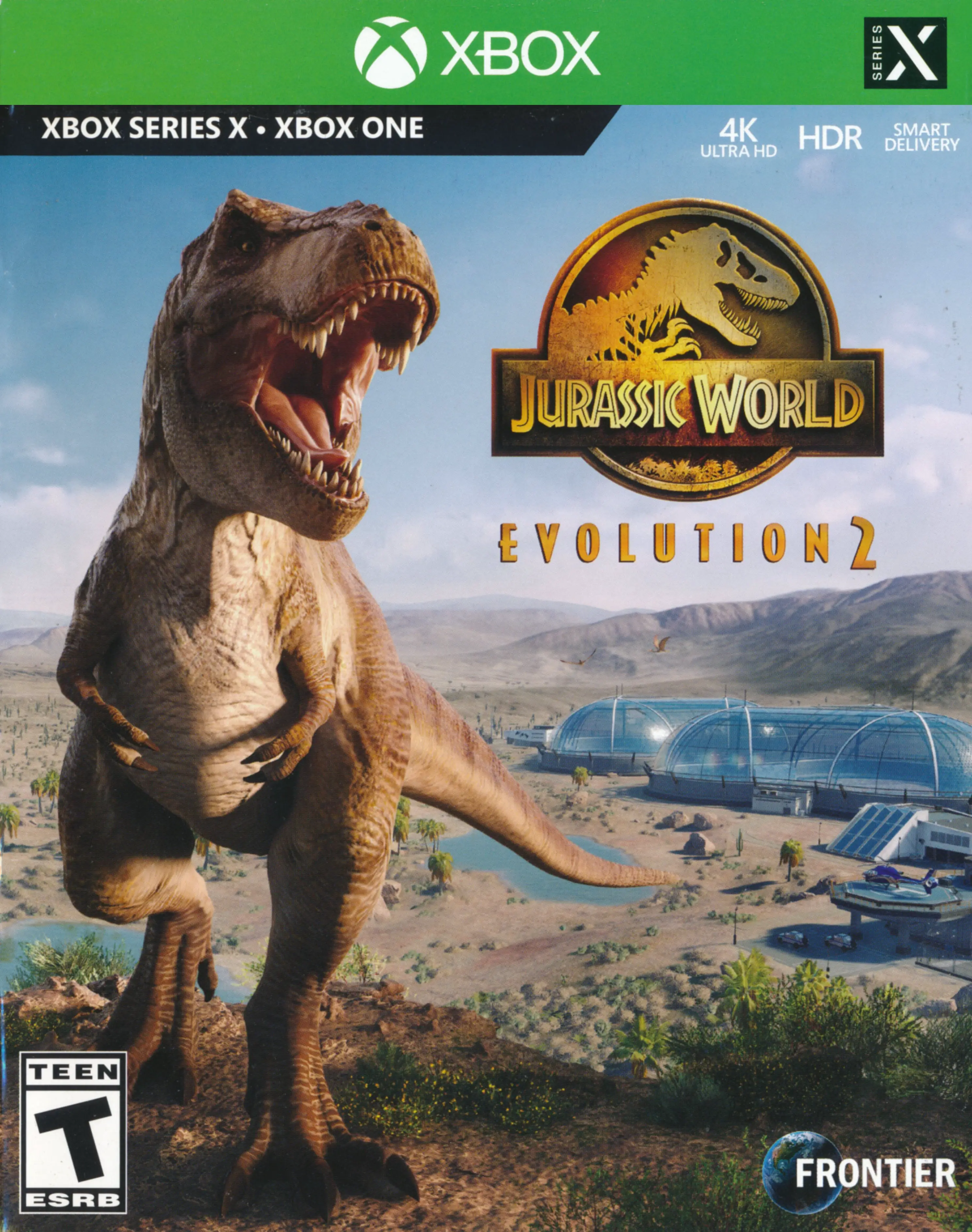 Capa de Jurassic World Evolution 2