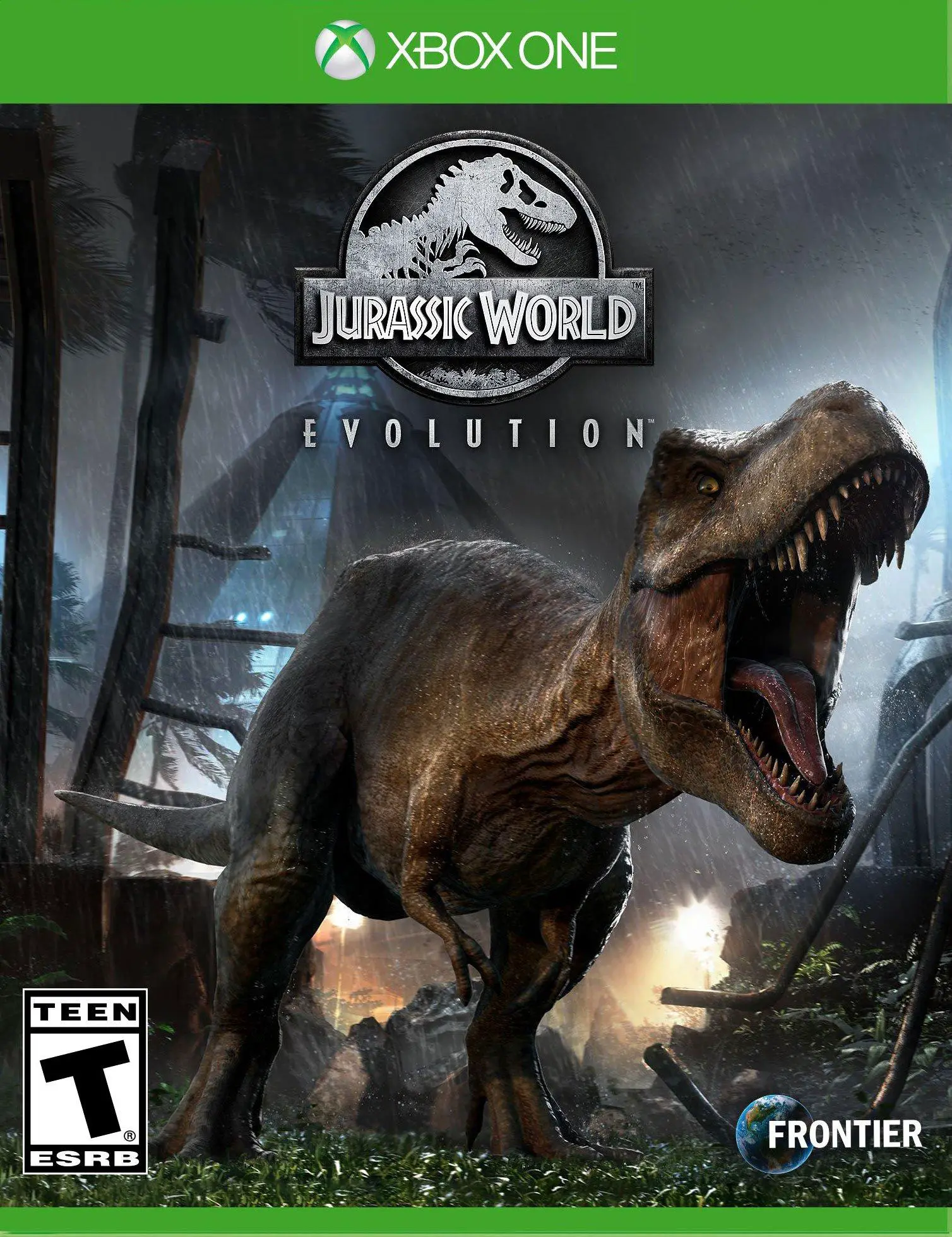 Capa de Jurassic World Evolution
