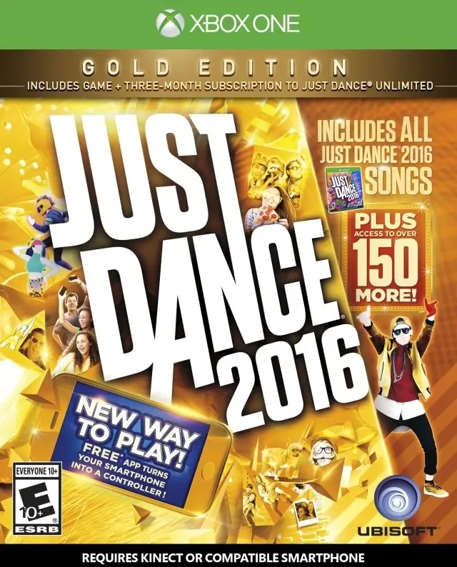 Capa de Just Dance 2016 [Gold Edition]