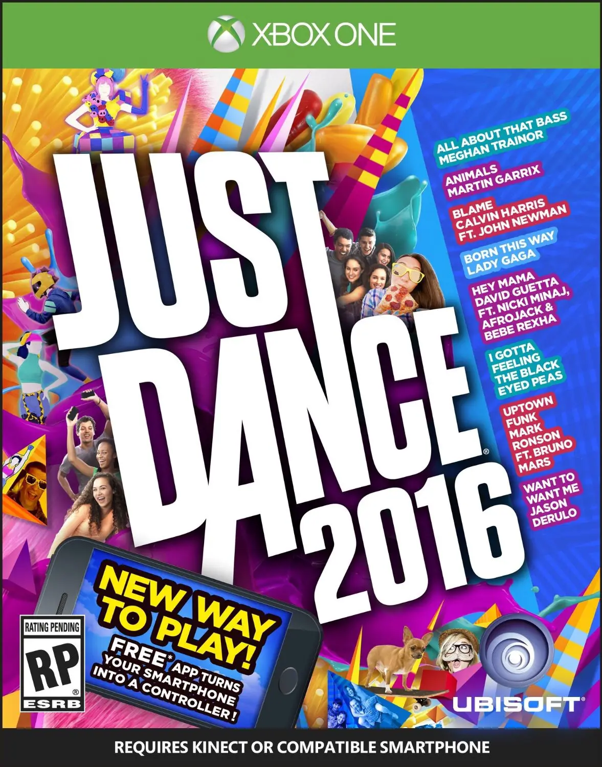 Capa de Just Dance 2016
