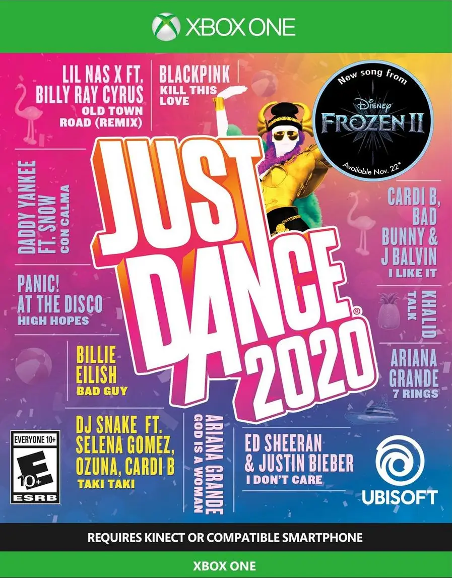 Capa de Just Dance 2020