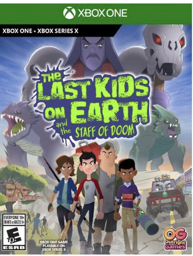 Capa de Last Kids on Earth: and the Staff of Doom