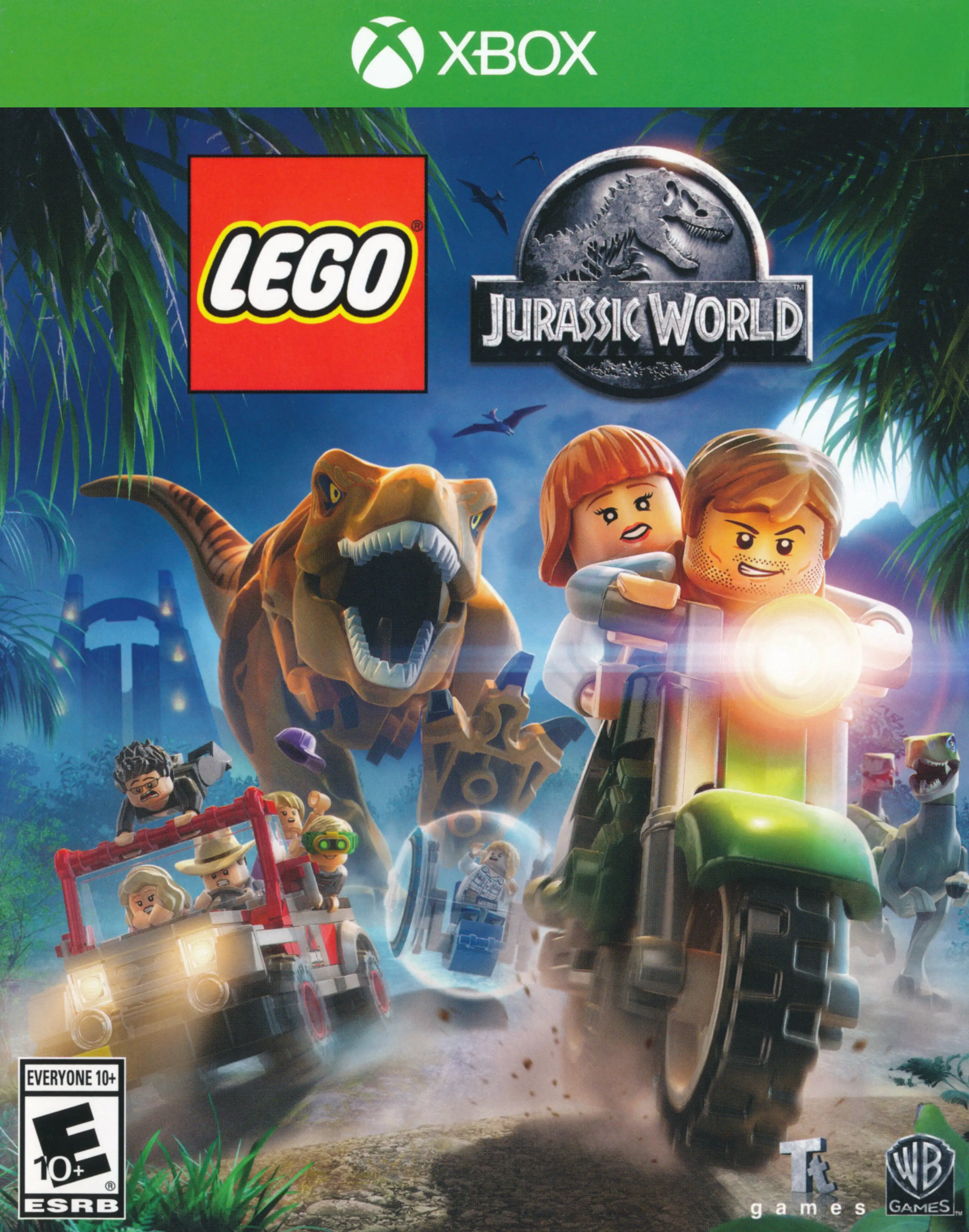 Capa de LEGO Jurassic World