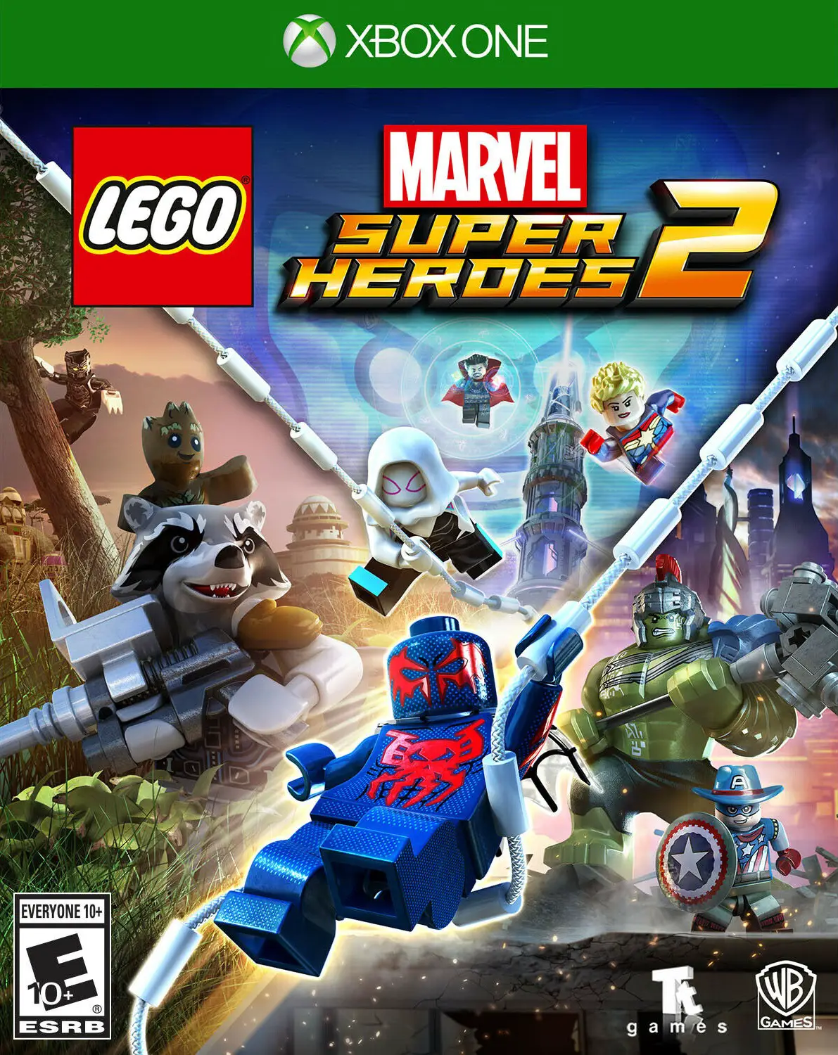Capa de LEGO Marvel Super Heroes 2