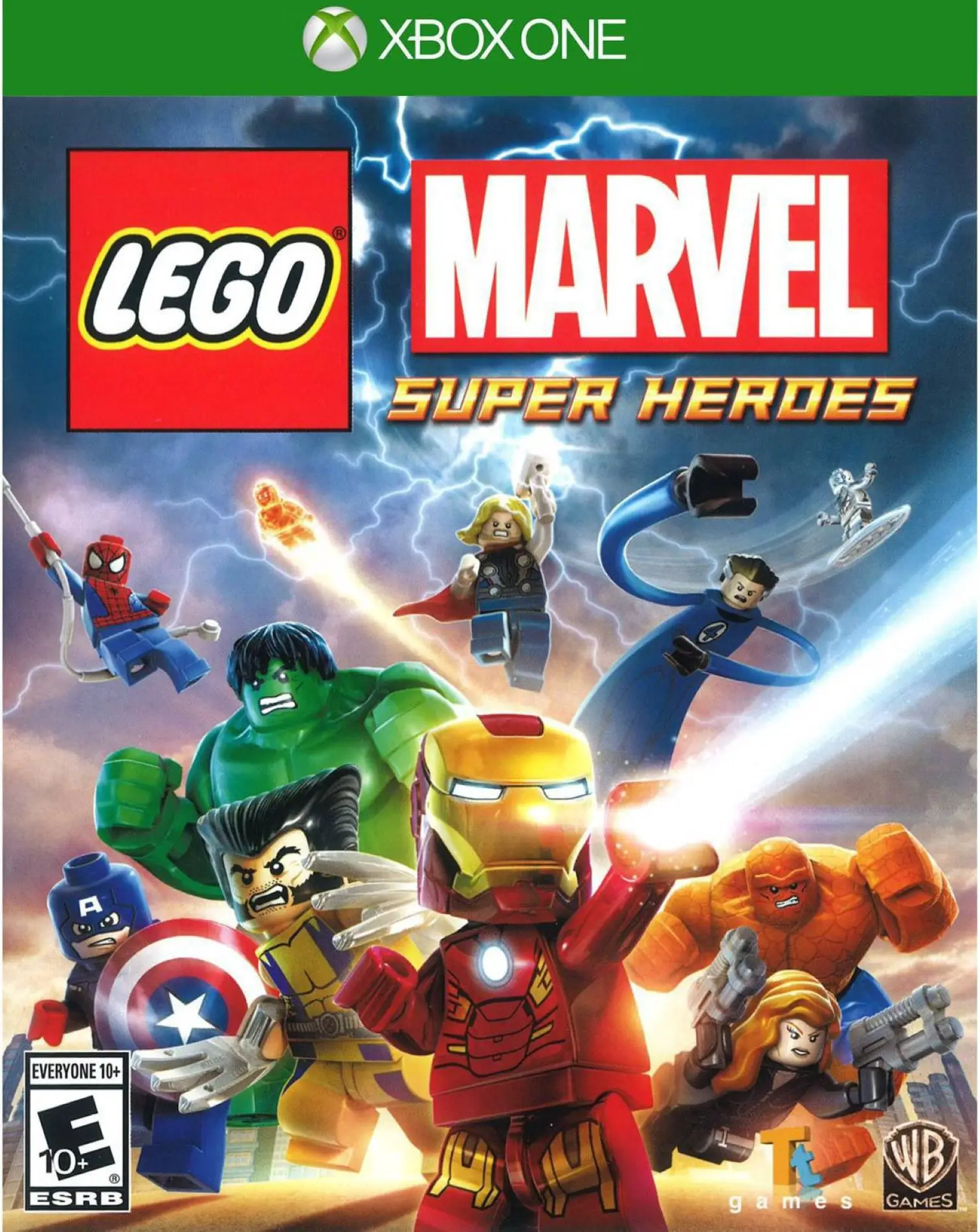 Capa de LEGO Marvel Super Heroes
