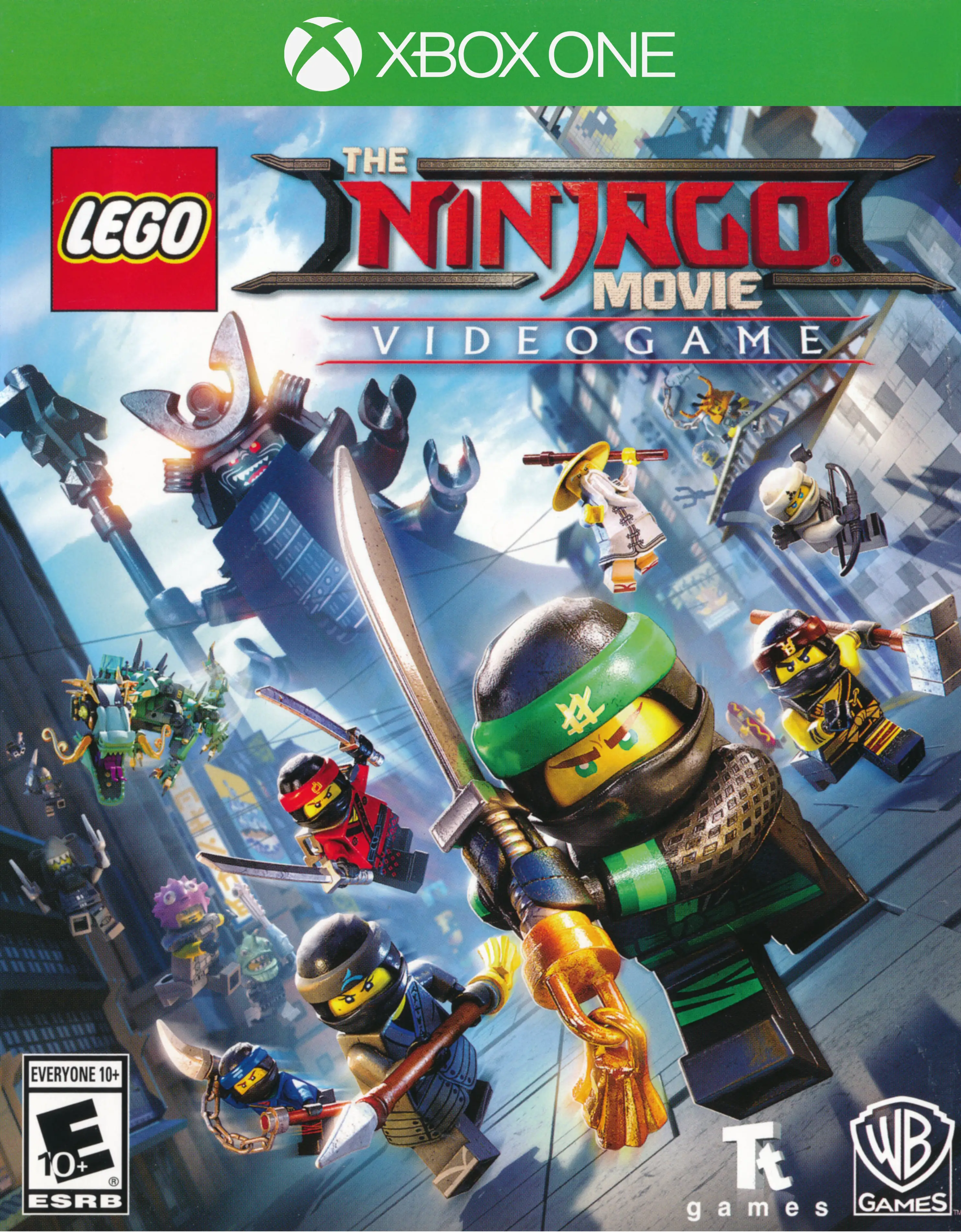 Capa de LEGO NINJAGO Movie Video Game