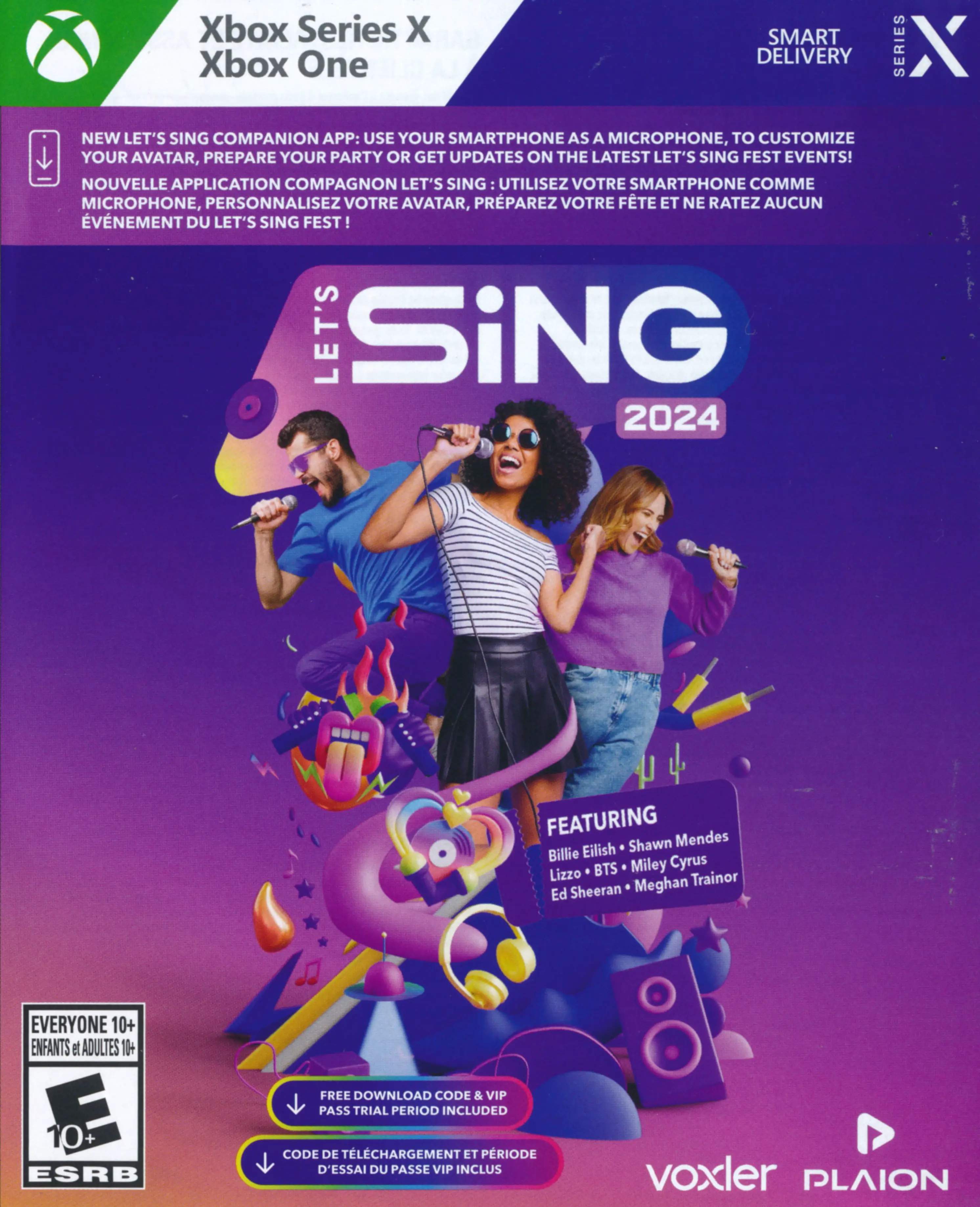 Capa de Let's Sing 2024