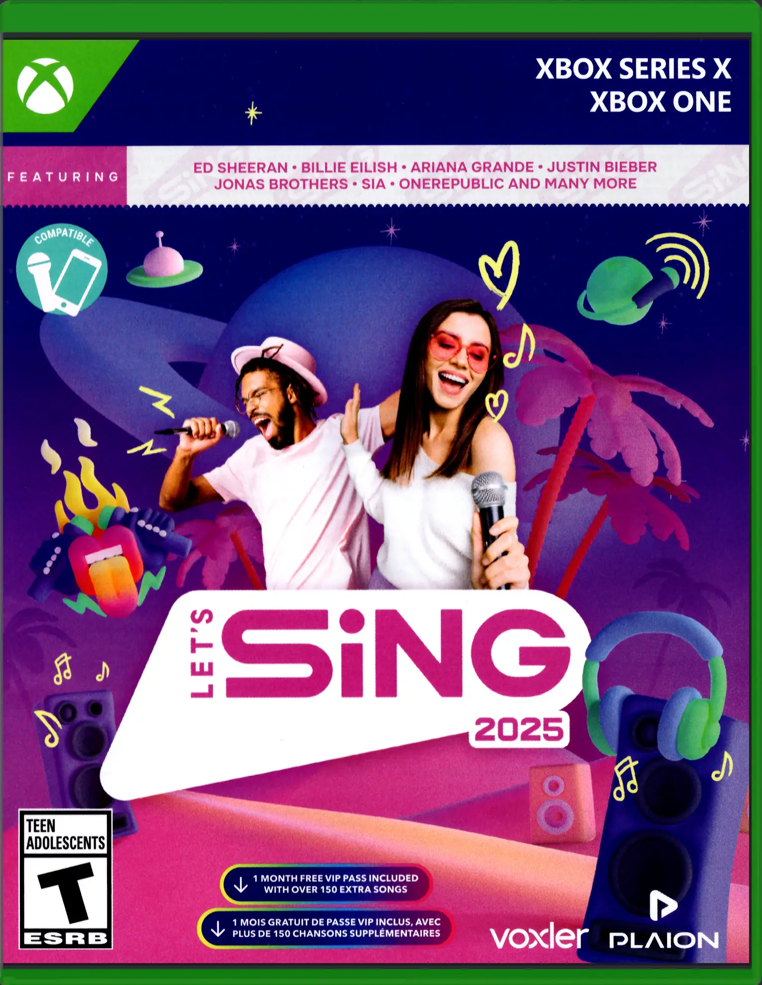 Capa de Let's Sing 2025