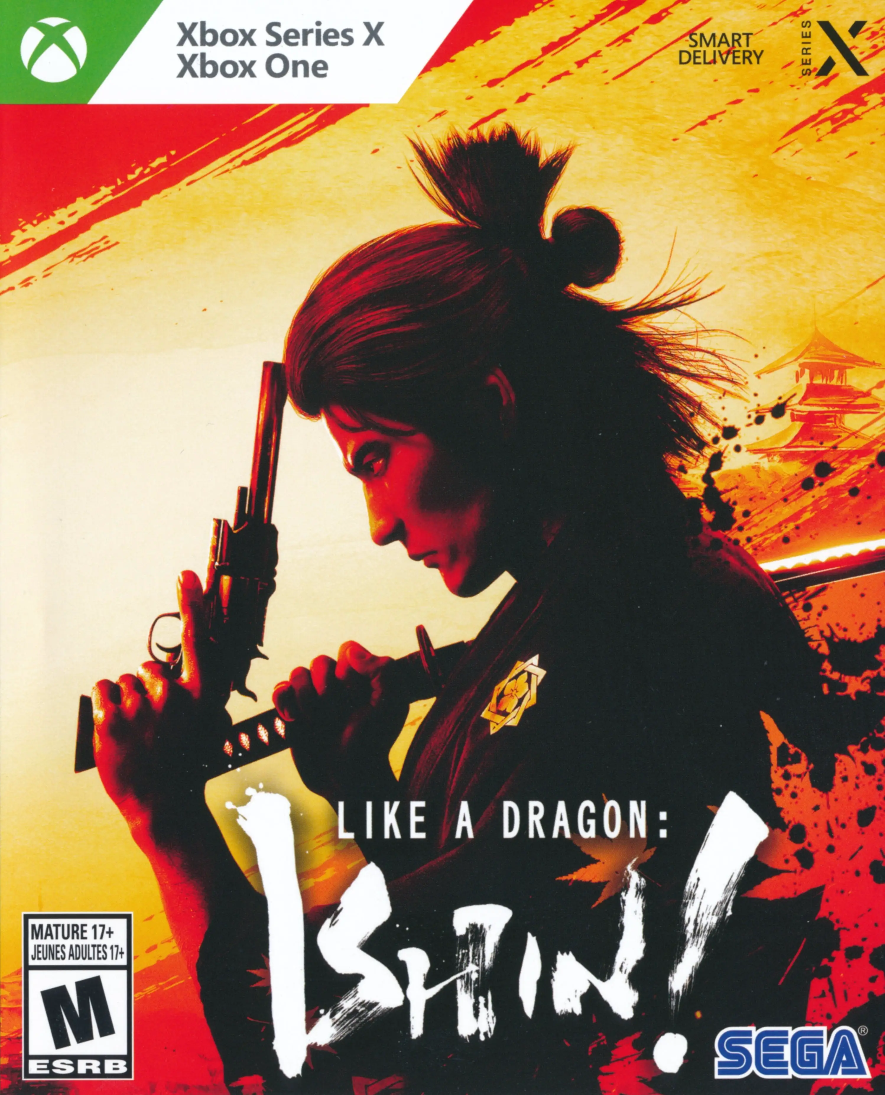 Capa de Like a Dragon: Ishin!