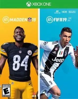 Capa de Madden 19 FIFA19 Bundle