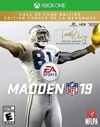Capa de Madden NFL 19 [Hall of Fame Edition]