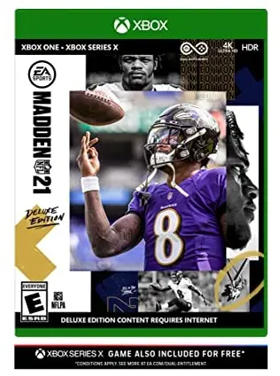 Capa de Madden NFL 21 [Deluxe Edition]