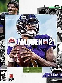 Capa de Madden NFL 21