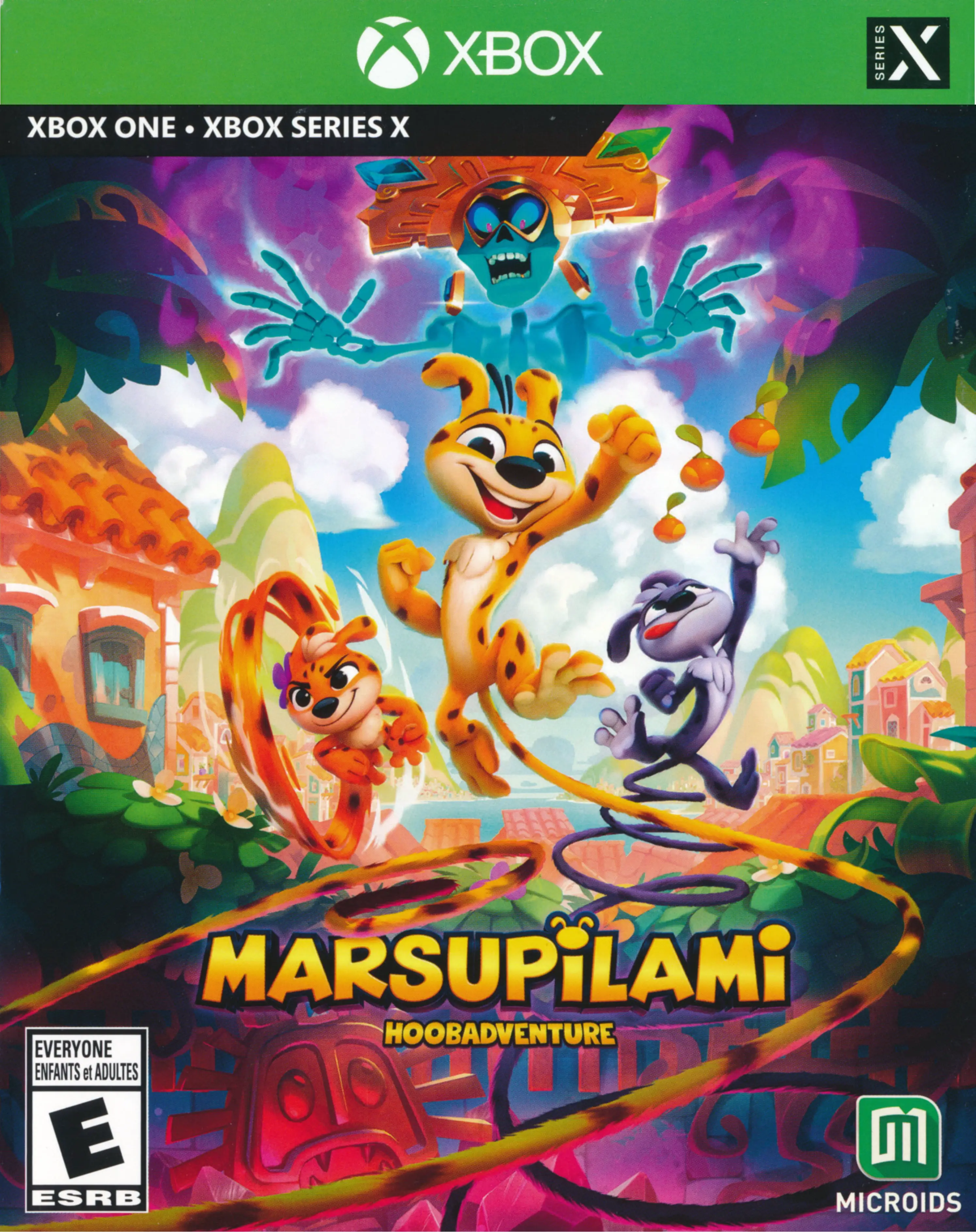 Capa de Marsupilami: Hoobadventure