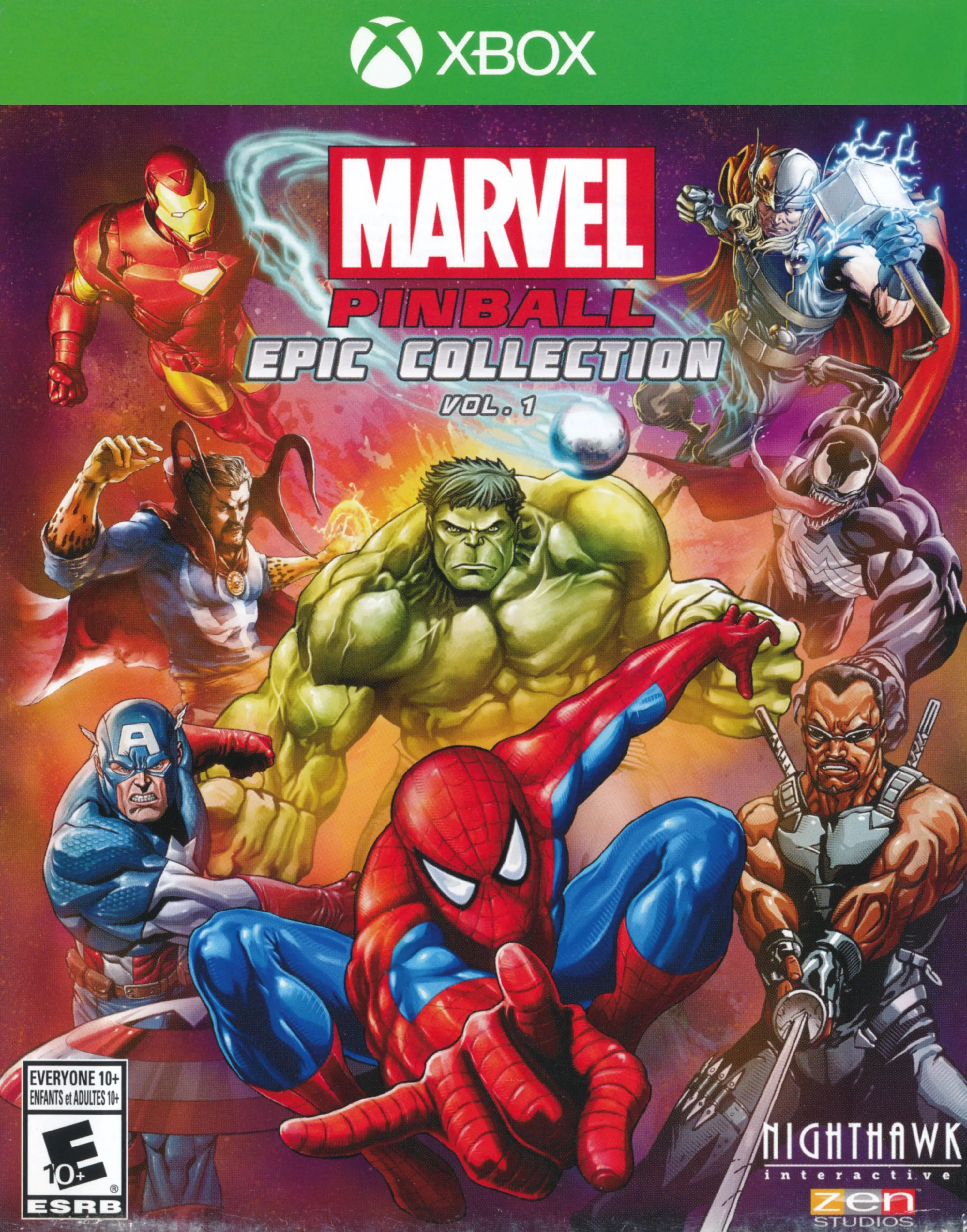 Capa de Marvel Pinball - Epic Collection: Volume 1